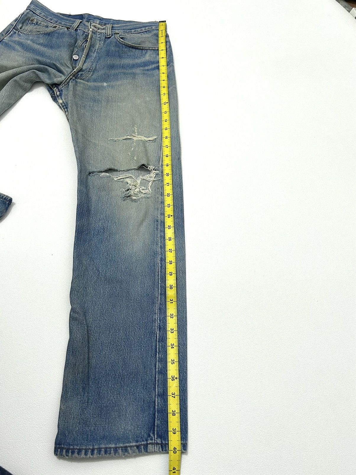 Levi's × Levi's Vintage Clothing Vintage Levis 501 xx Distressed Jeans Size US 30 / EU 46 - 22 Thumbnail