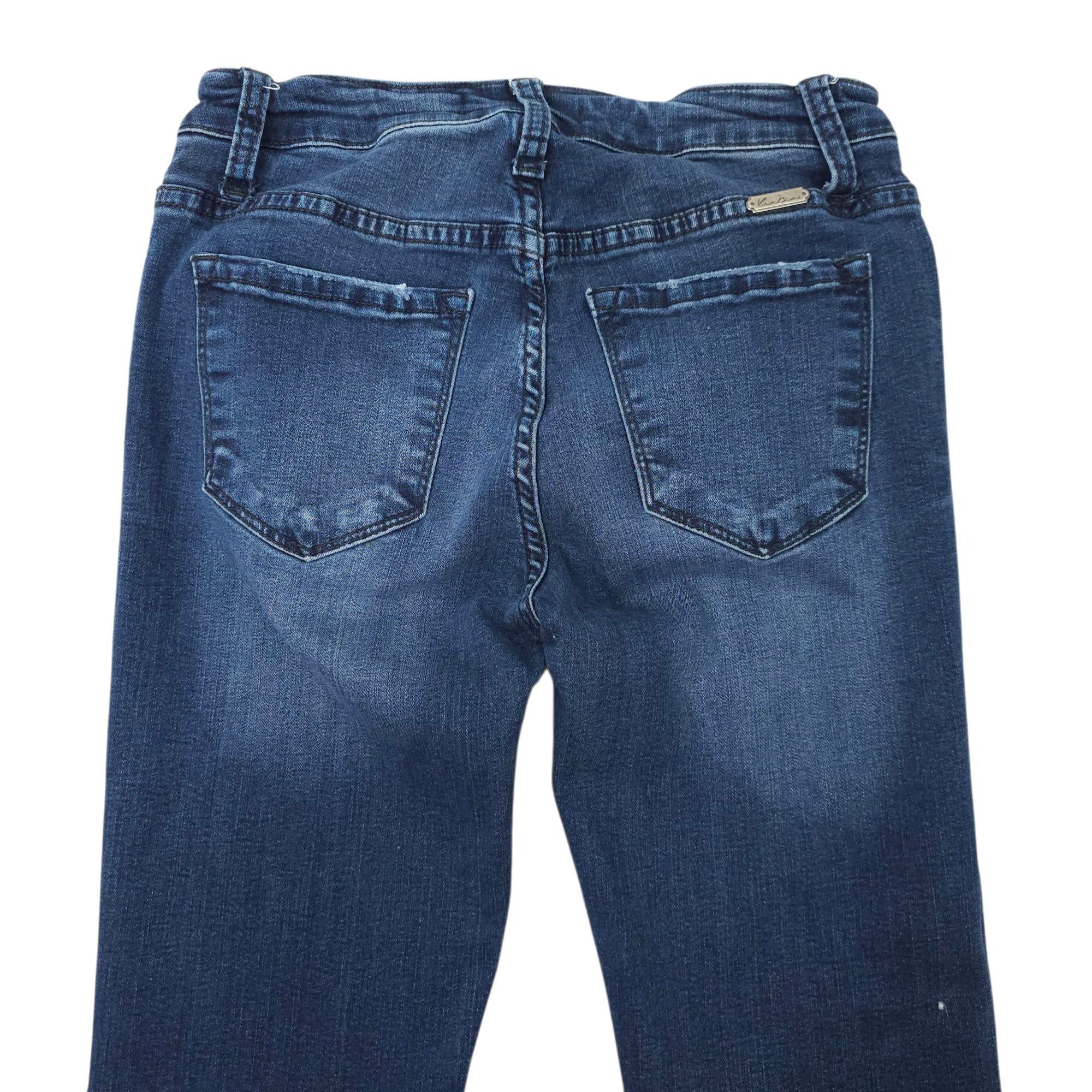 Kancan USA KanCan Mid Rise Skinny Jeans Womens Size 7/27 Stretch Dark W Size 27" / US 4 / IT 40 - 12 Thumbnail