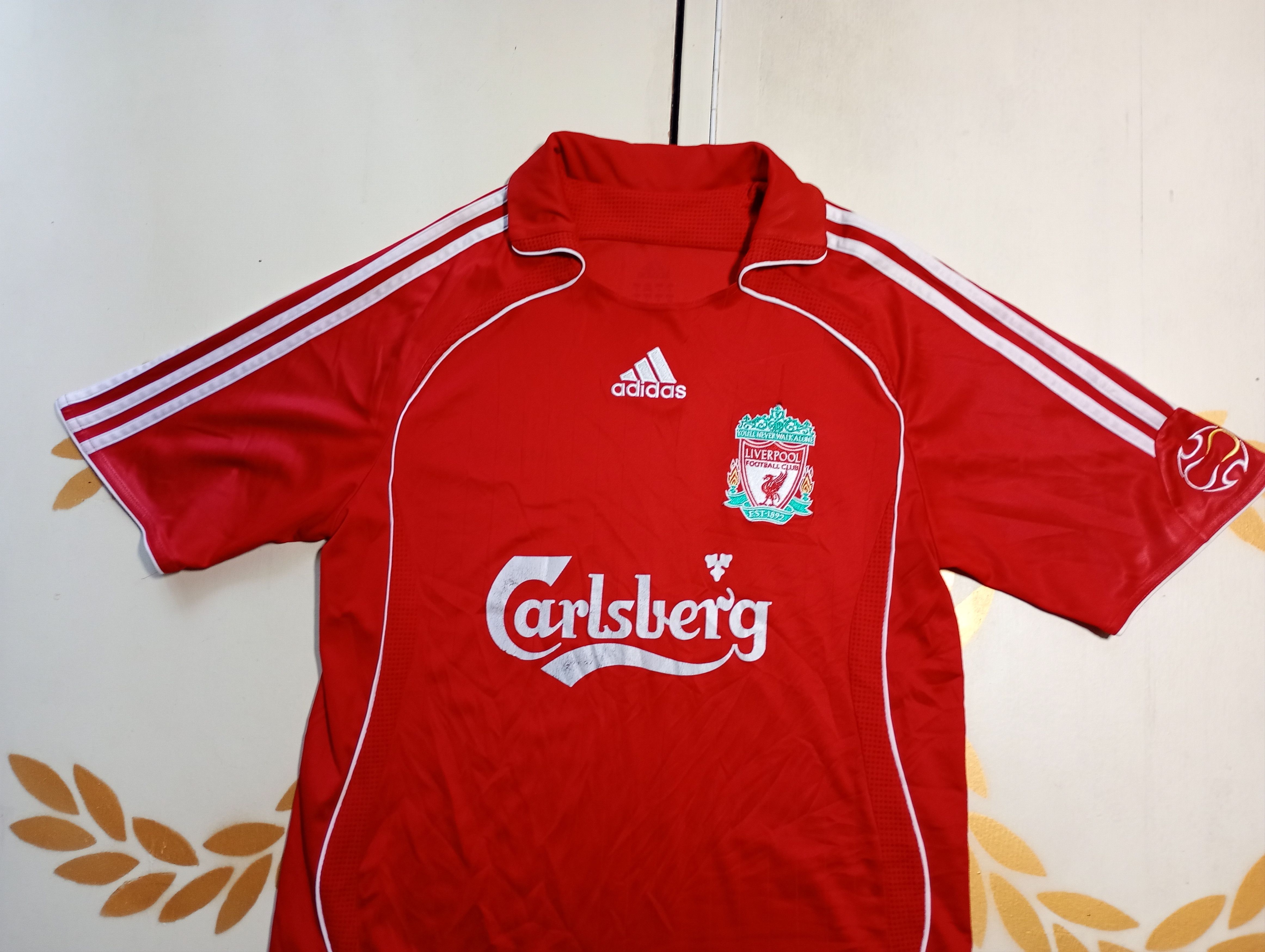 Adidas × Vintage Adidas Liverpool Home Jersey 2006-2008 Size US S / EU 44-46 / 1 - 4 Thumbnail