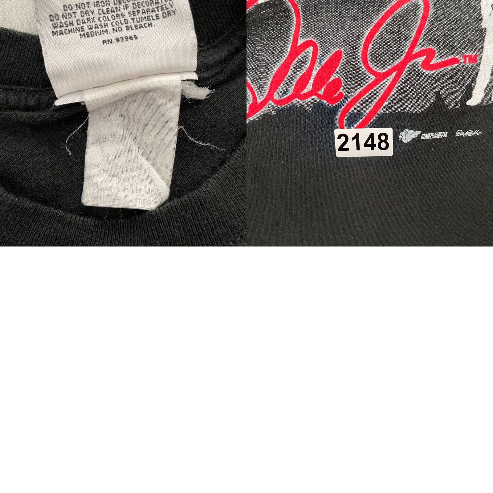 Vintage VINTAGE Dale Earnhardt Jr. T-Shirt Adult Medium Black Car Racing 2003 Mens Y2K Size US M / EU 48-50 / 2 - 8 Thumbnail