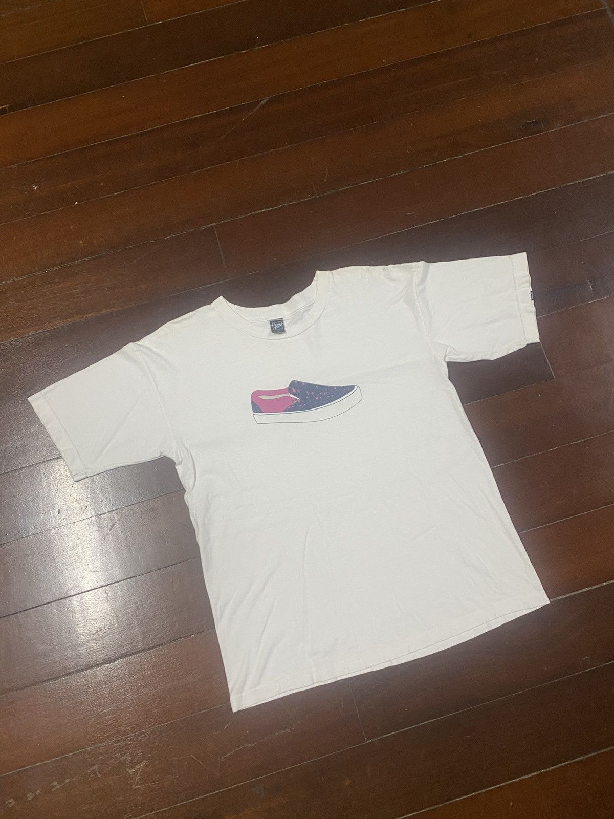 Xlarge Vintage XLARGE shoe Tee streetwear skate gang Size US L / EU 52-54 / 3 - 4 Thumbnail