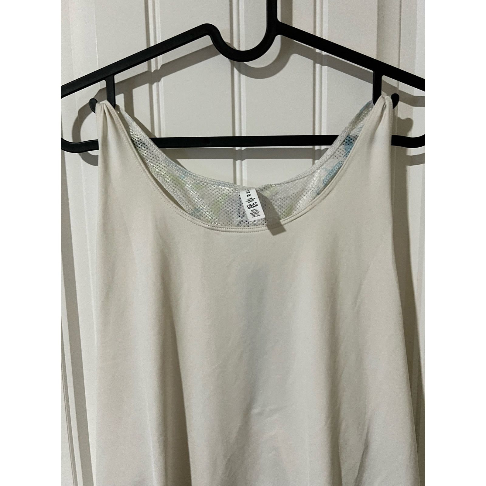 Under Armour Racerback Sport Fashion Tank Top Loose Fit White Heat Gear Size XL / US 12-14 / IT 48-50 - 5 Thumbnail