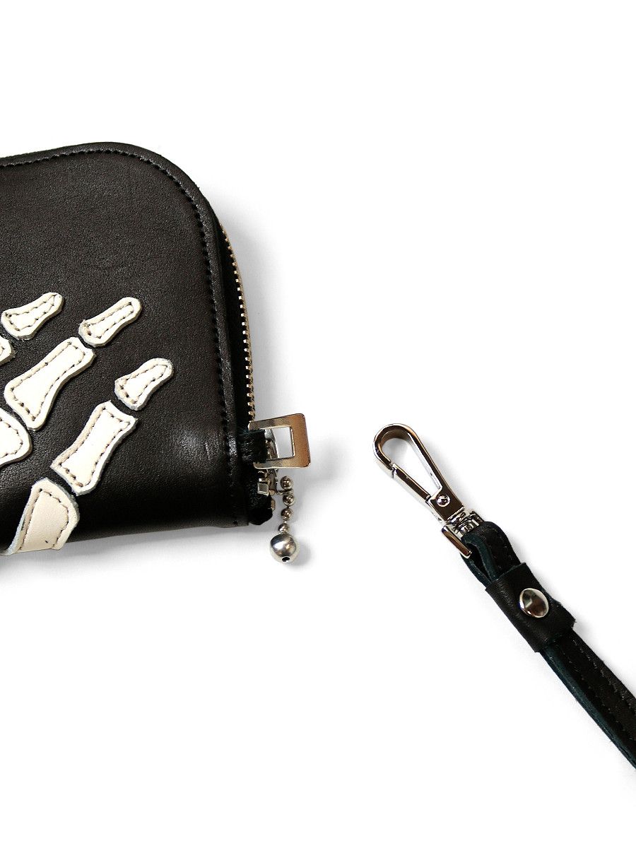Kapital Kapital Leather THUMBS UP BONE HAND ZIP Neck BAG Size ONE SIZE - 7 Thumbnail