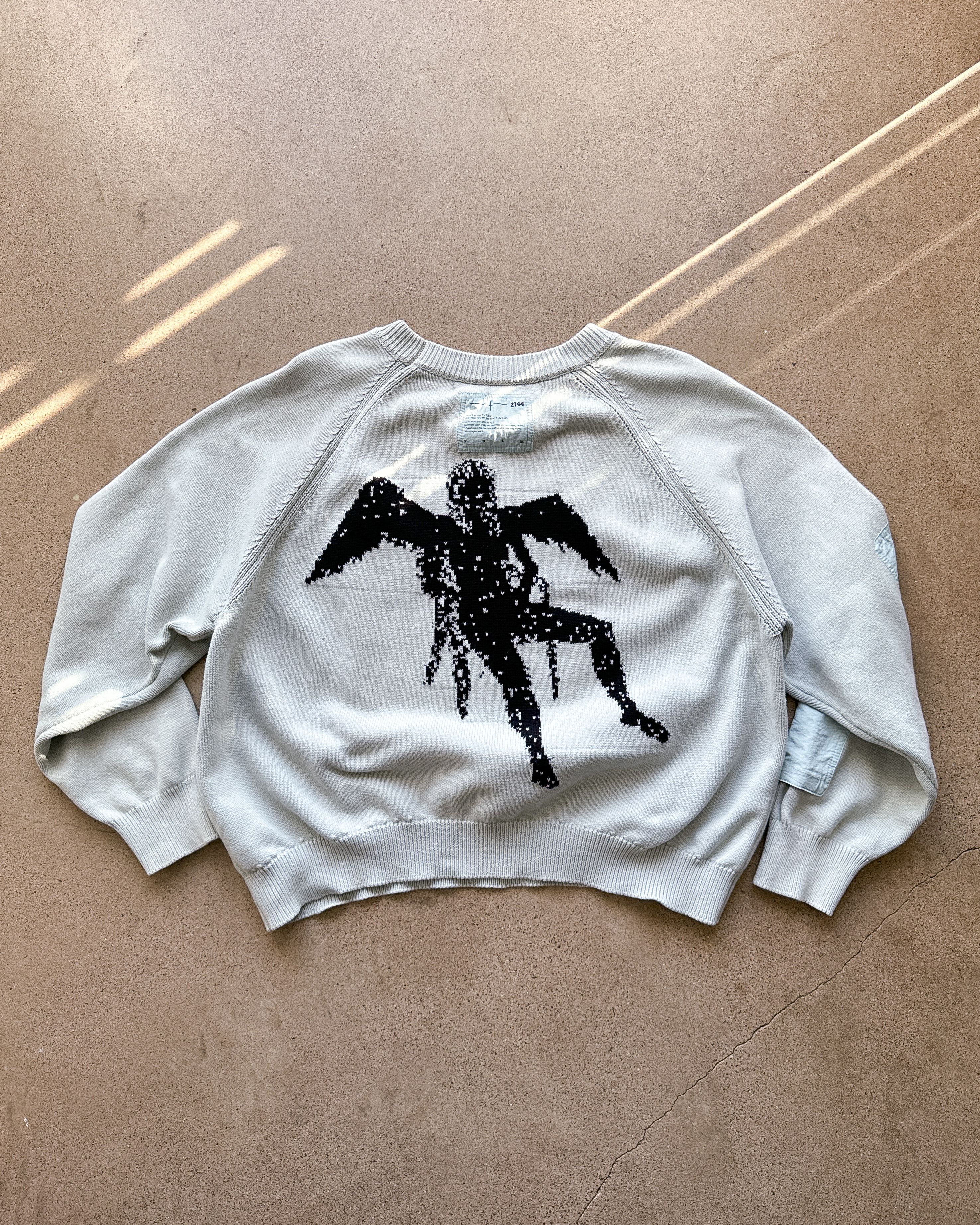 Vintage 2144 MUSEUM DYE INTARSIA KNIT SWEATSHIRT AW20 Size US L / EU 52-54 / 3 - 1 Thumbnail