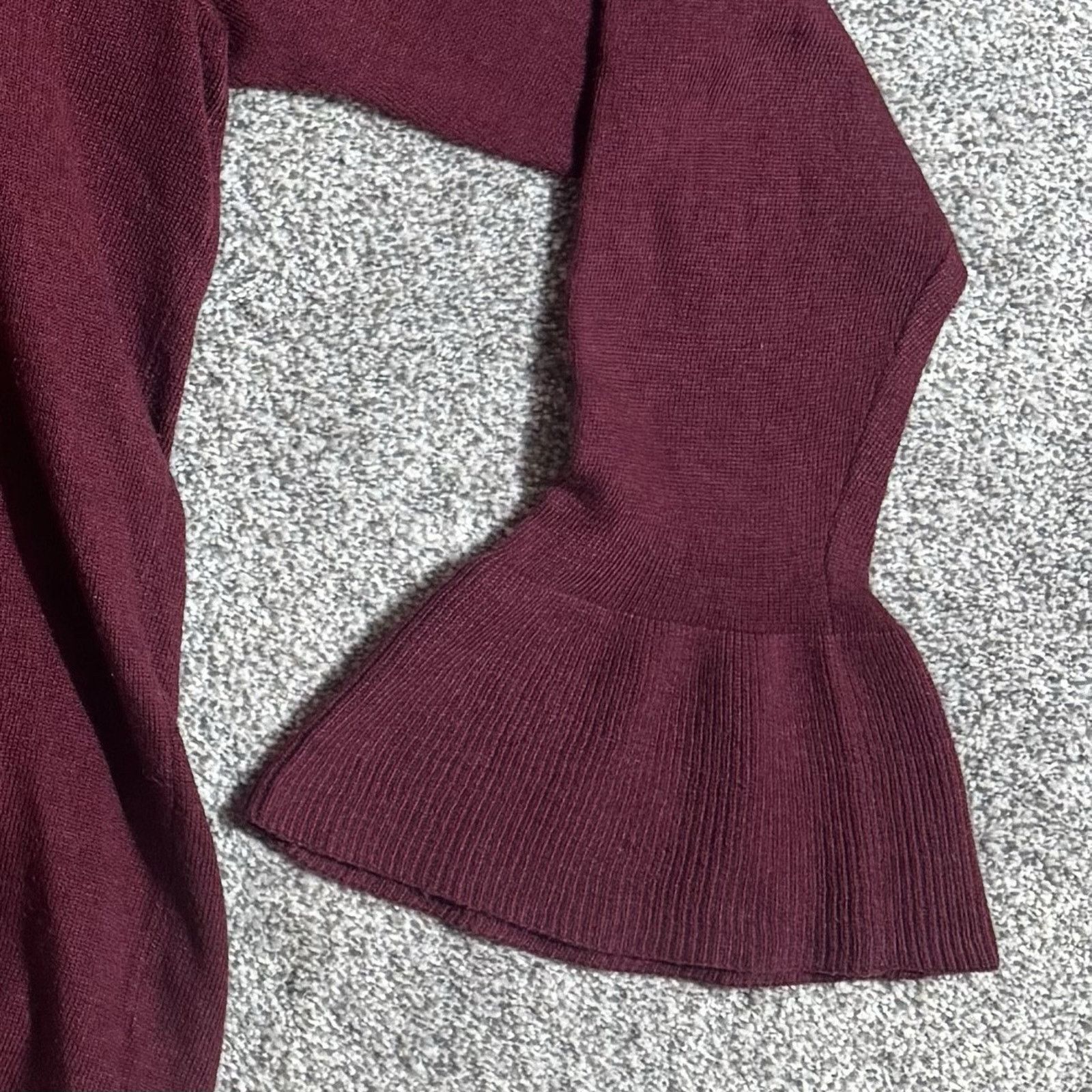 Other Eloquii Sweater Womens 14/16 Ruffles Chic Office Grandmacore Size XL / US 12-14 / IT 48-50 - 4 Thumbnail