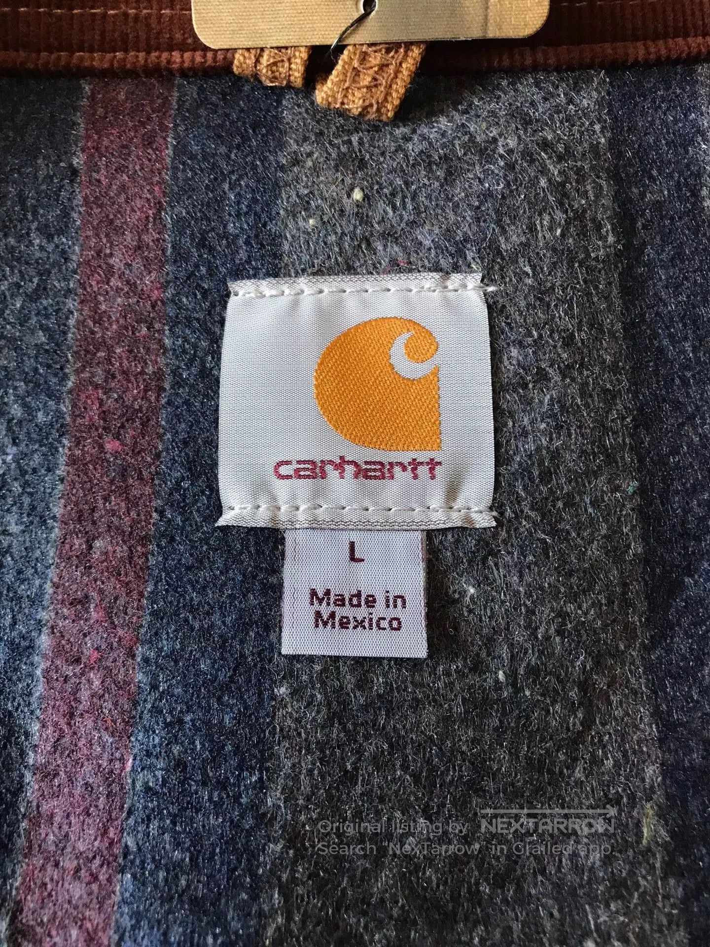 Carhartt Carhartt C001 Brown Canvas Work Jacket. Size US L / EU 52-54 / 3 - 7 Thumbnail