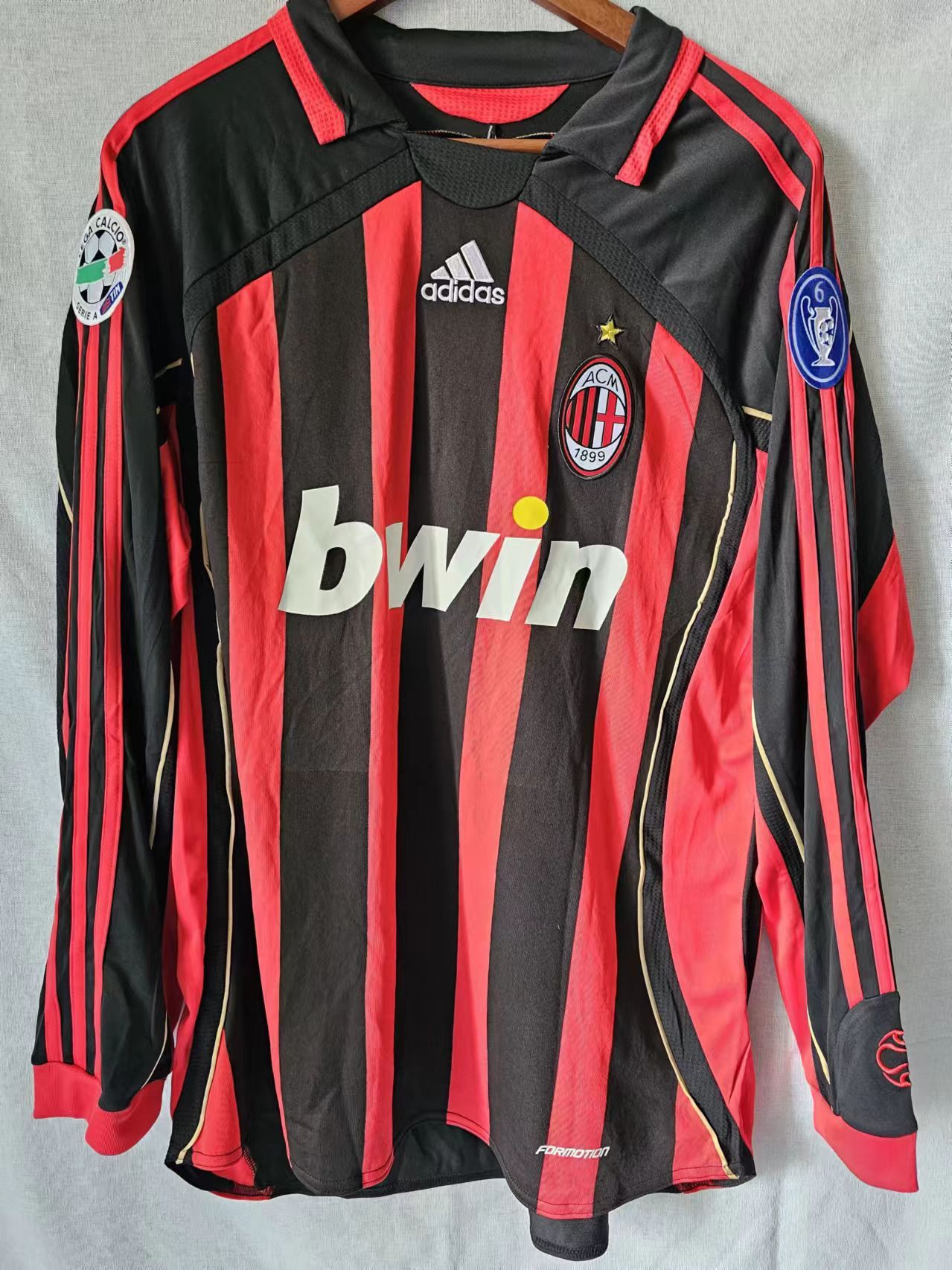 Other 2006 07 AC Milan #22 Kaka Jersey Home Size US L / EU 52-54 / 3 - 2 Thumbnail