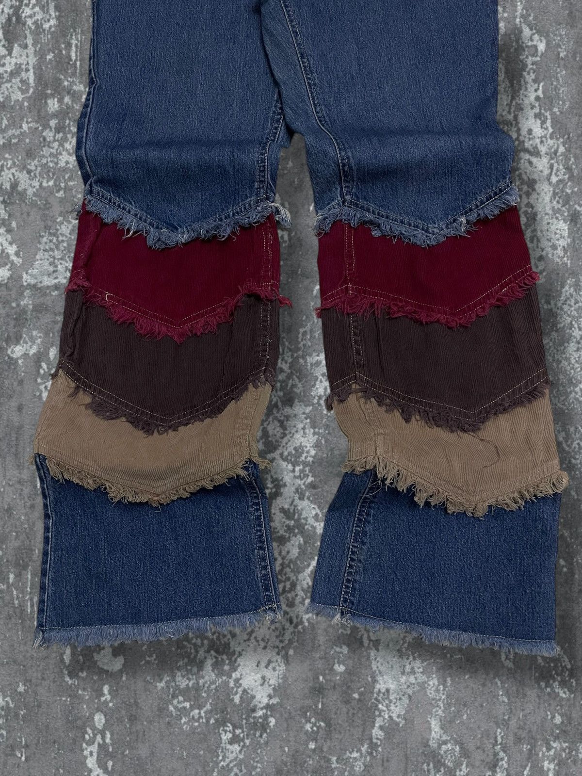 Tornado Mart Vintage 1990s Japan Designer Fantastic Kinky Style Flared Size US 30 / EU 46 - 3 Thumbnail