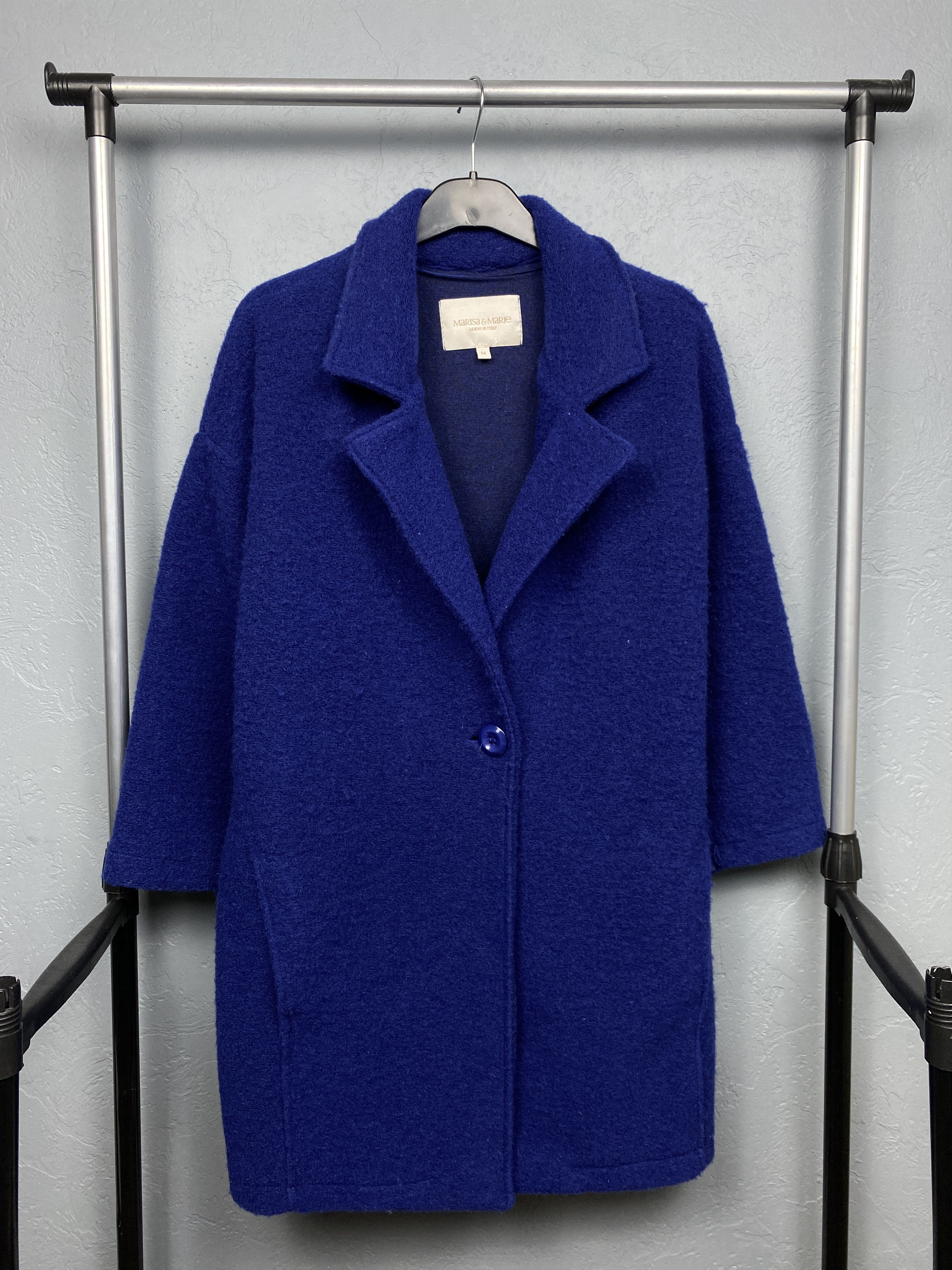Vintage Marisa & Marie Vintage Wool Coat Jacket Size M / US 6-8 / IT 42-44 - 1 Thumbnail