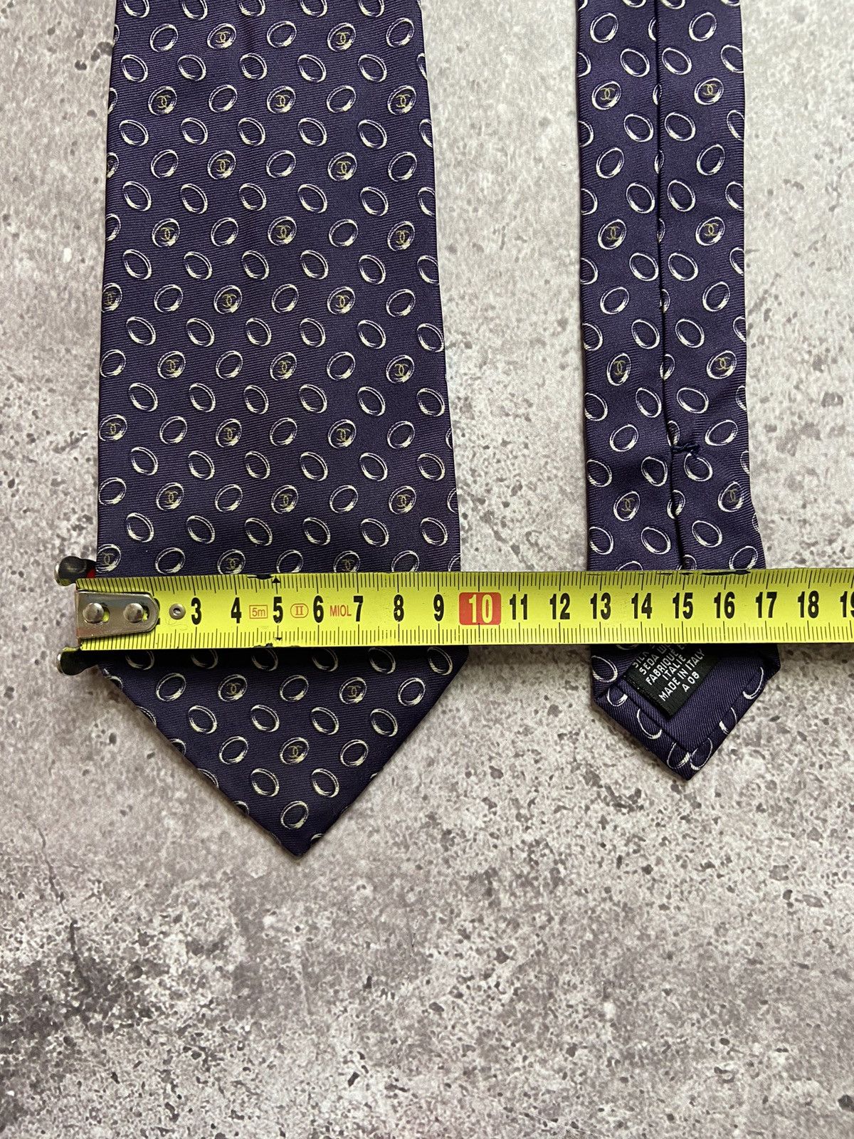 Chanel Chanel Ring Monogram Logo Tie Size ONE SIZE - 10 Thumbnail