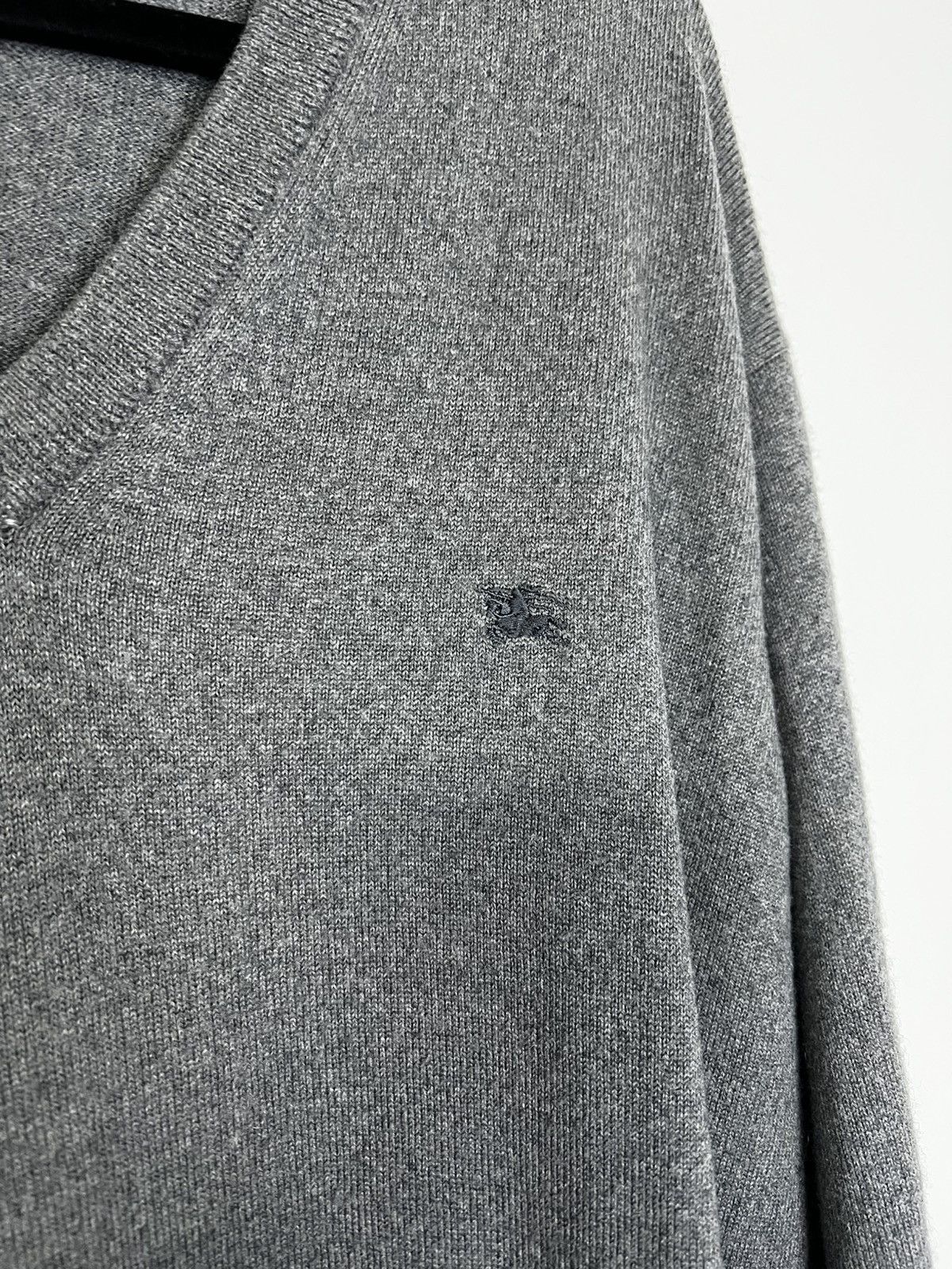 Burberry Grey wool jersey burberry sweater M Size US L / EU 52-54 / 3 - 4 Thumbnail