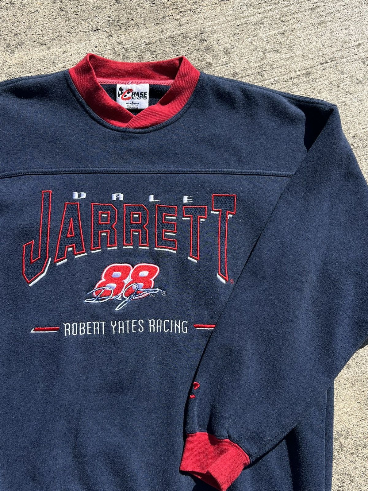 Chase Authentics × Vintage Dale Jarrett Crewneck Sweatshirt Size US L / EU 52-54 / 3 - 2 Thumbnail