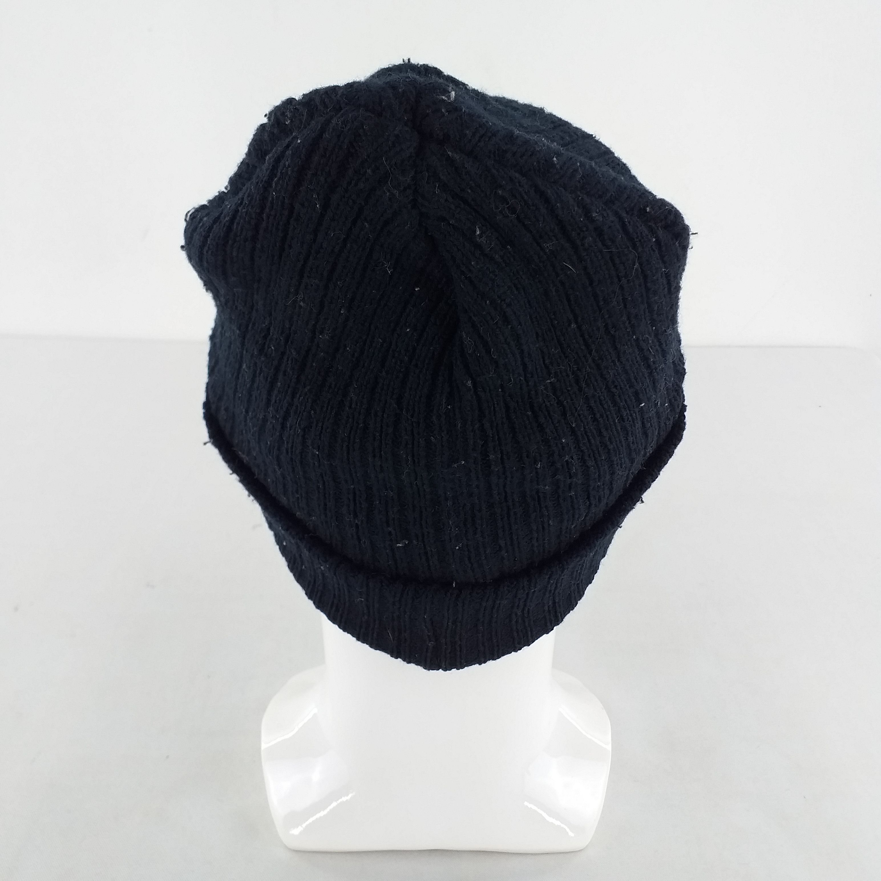 Japanese Brand Converse Logo Embroidery Snow Cap Hat Beanie -BN484 Size ONE SIZE - 2 Thumbnail