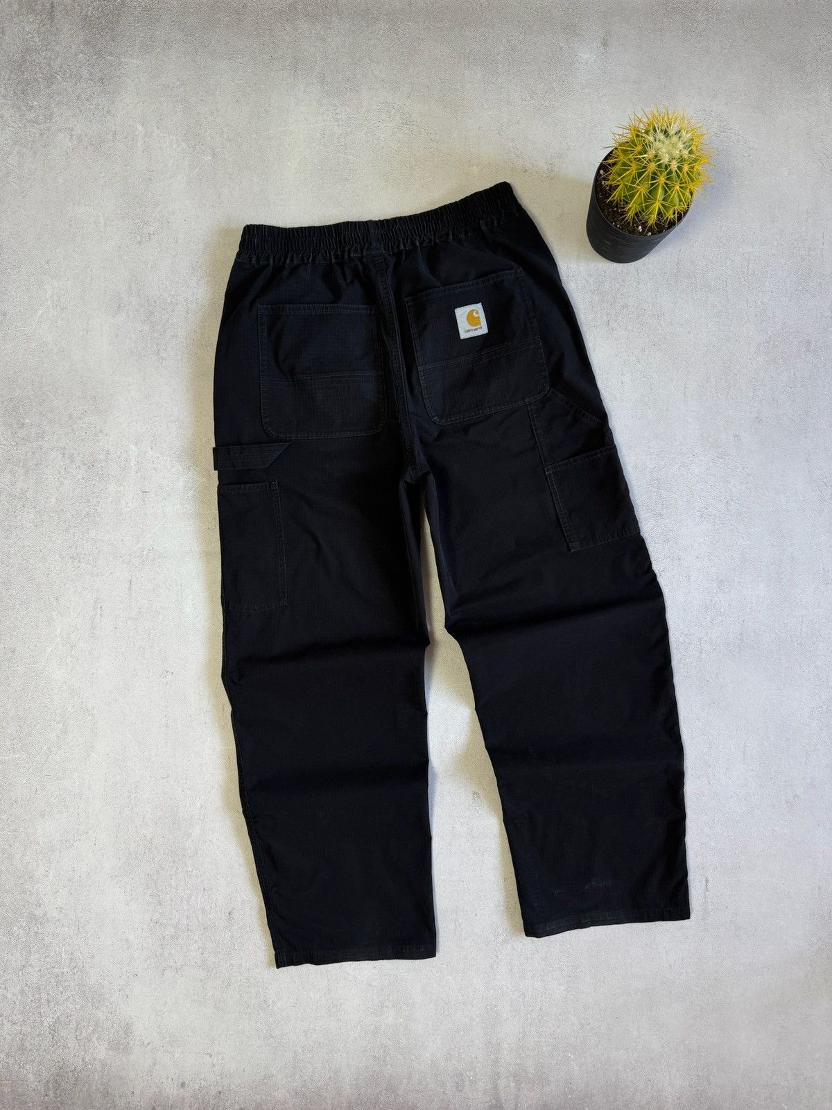 Carhartt Carhartt Carpenter Baggy Black Pants Montana Skate 90s Size US 30 / EU 46 - 1 Thumbnail