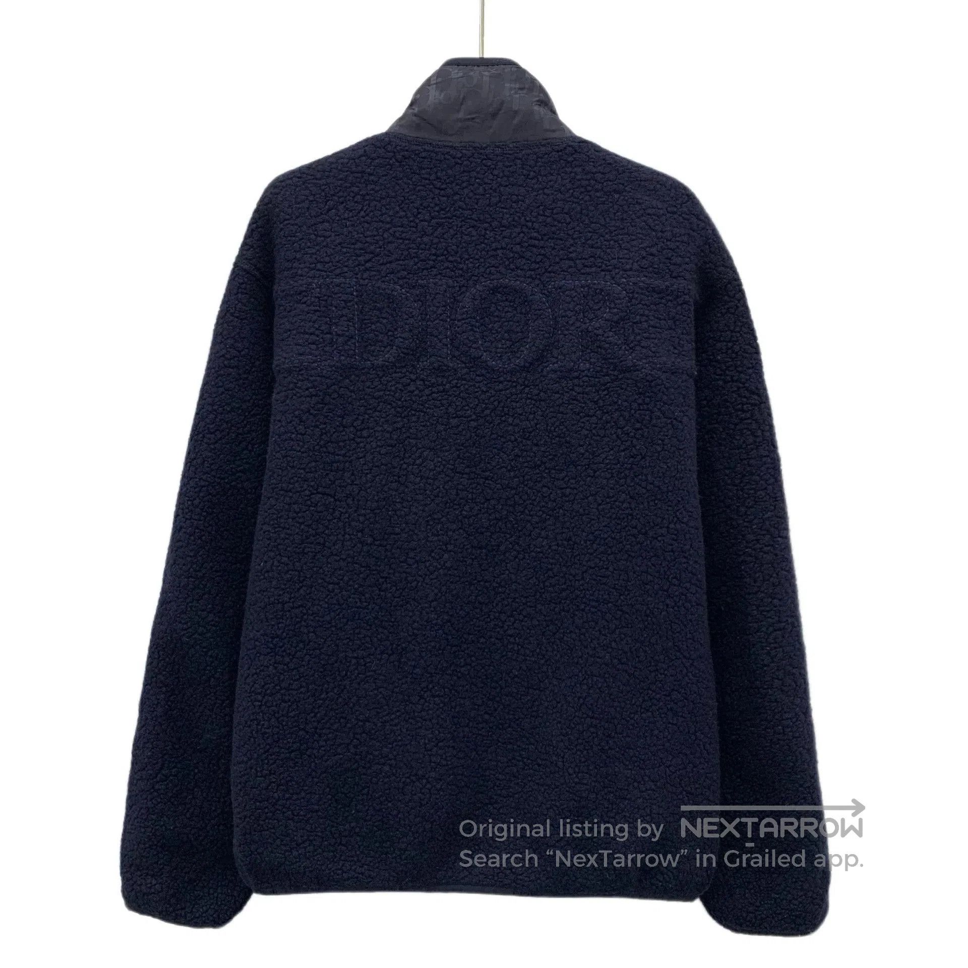 Dior dior navy logo printed wool jacket. Size US S / EU 44-46 / 1 - 4 Thumbnail