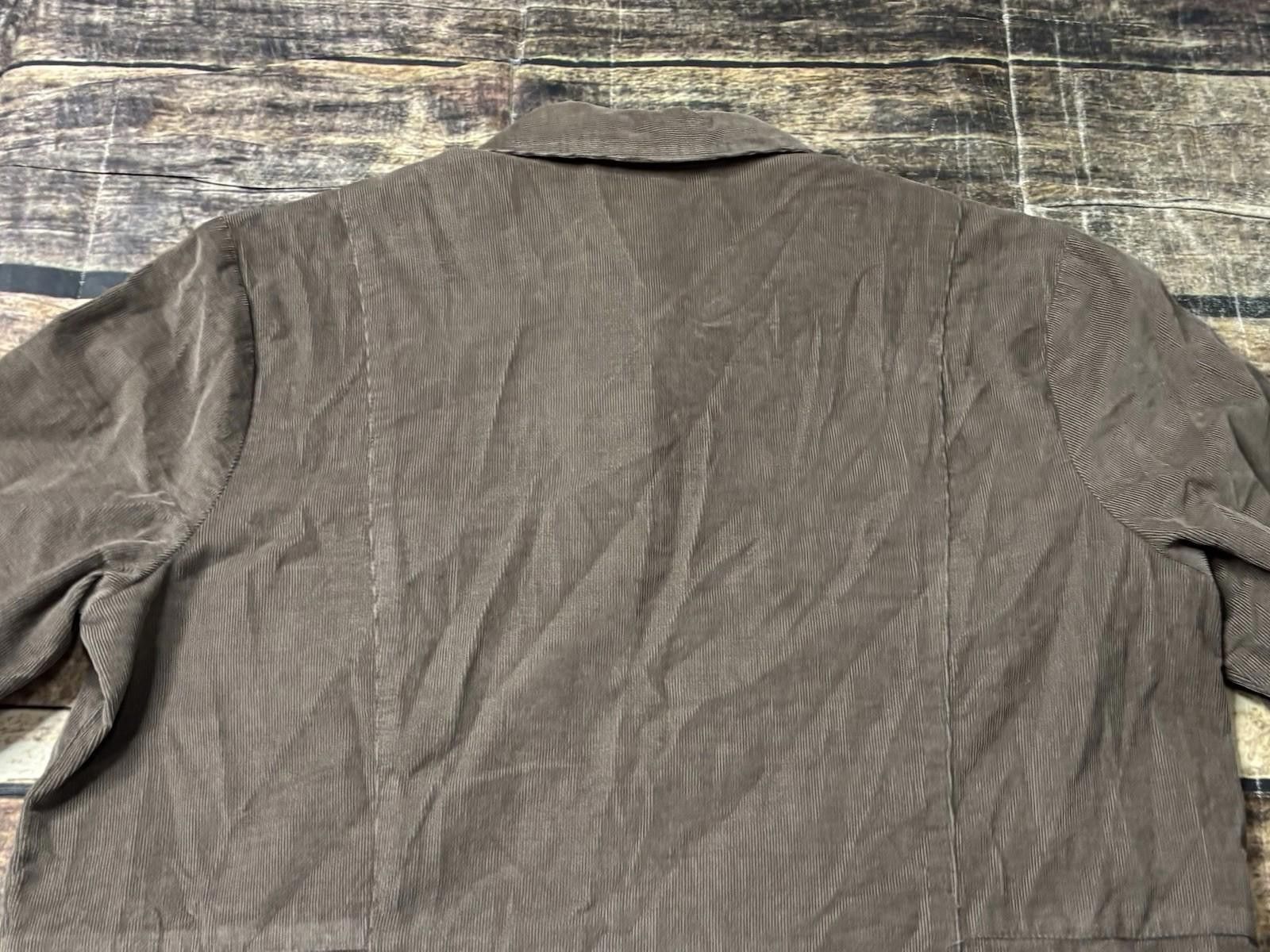 J. Jill J Jill Corduroy Shirt Women's Small Brown Tunic Top Cotton Size S / US 4 / IT 40 - 6 Thumbnail