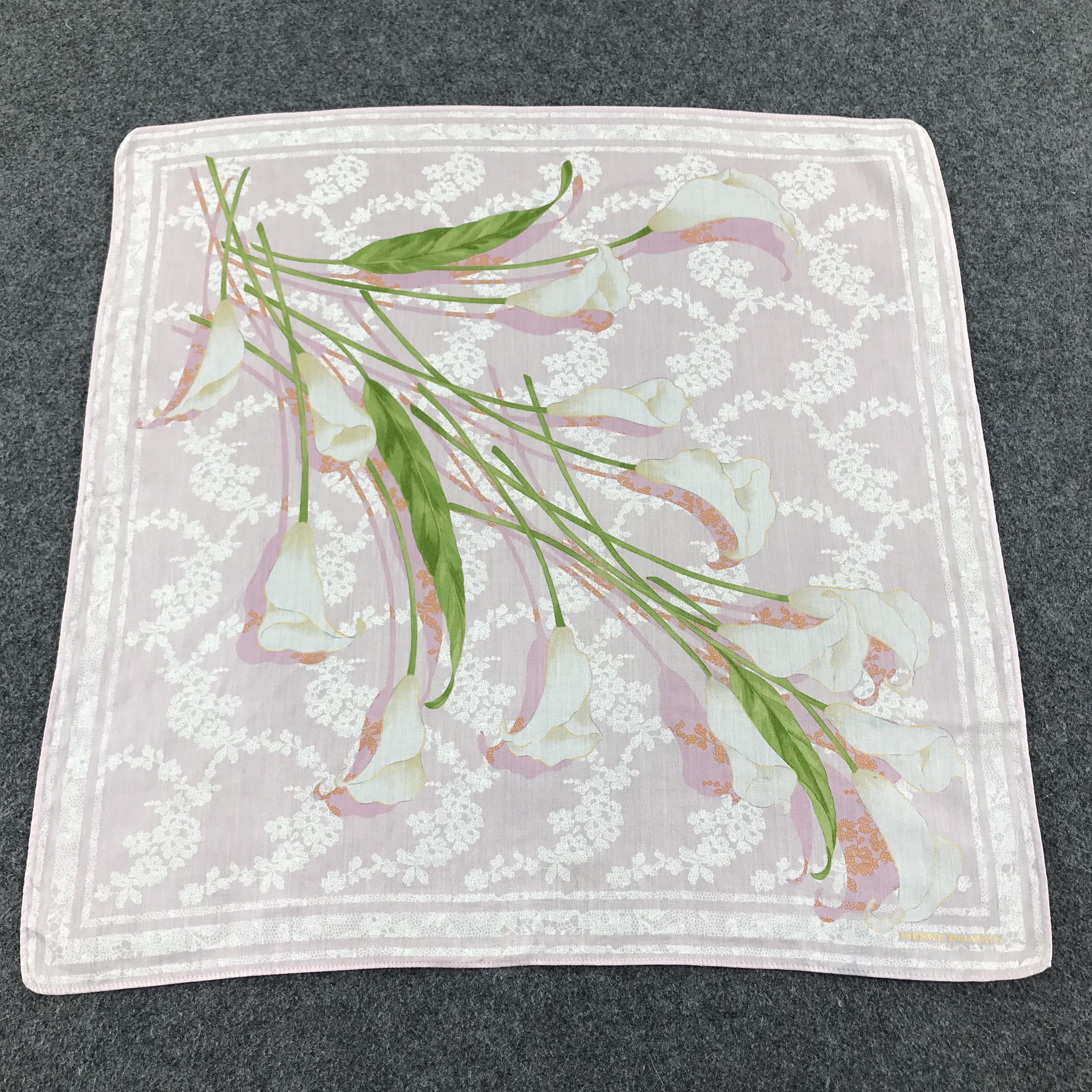 Pierre Balmain Pierre Balmain Handkerchief Neckerchief Bandana H425 Size ONE SIZE - 3 Thumbnail