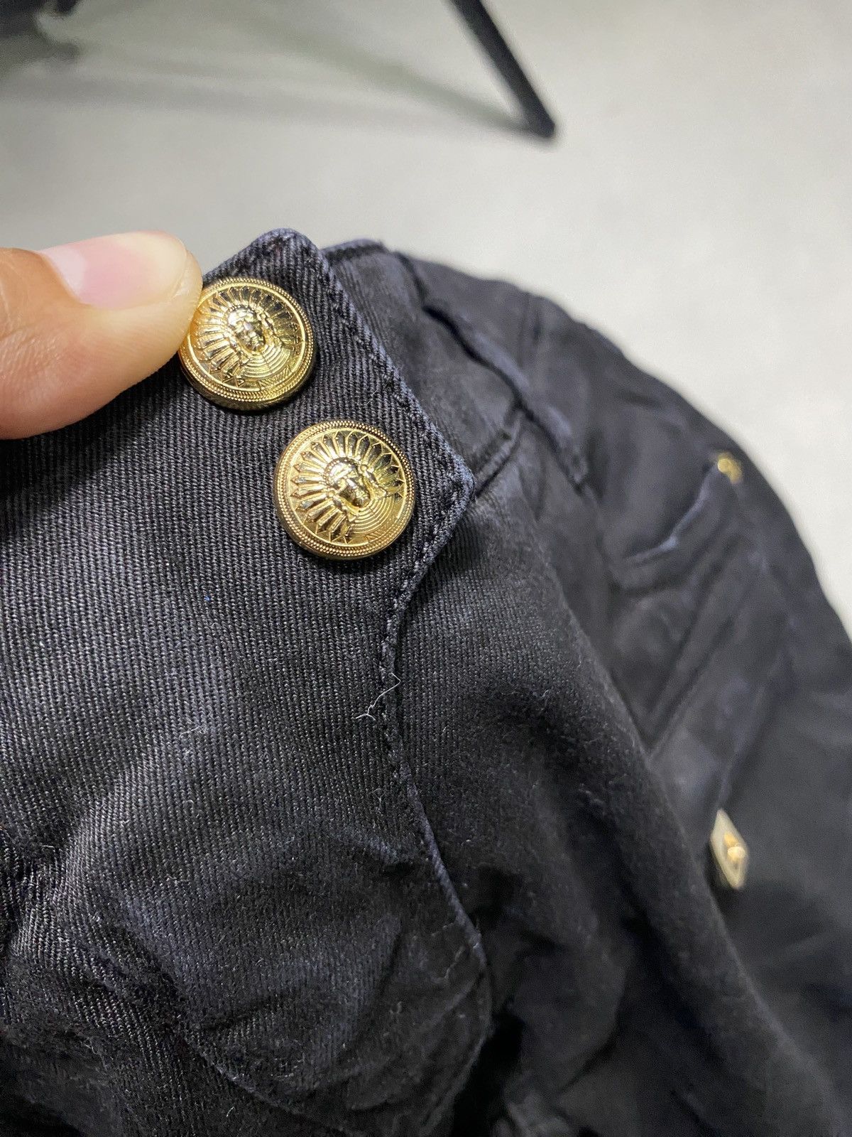Balmain Balmain - Biker Jeans Size 30" / US 8 / IT 44 - 4 Thumbnail