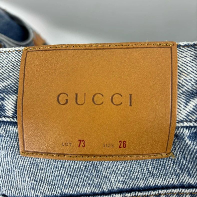 Gucci Gucci Embroidered denim trousers 2501-Nextarrow Size US 26 / EU 42 - 7 Thumbnail