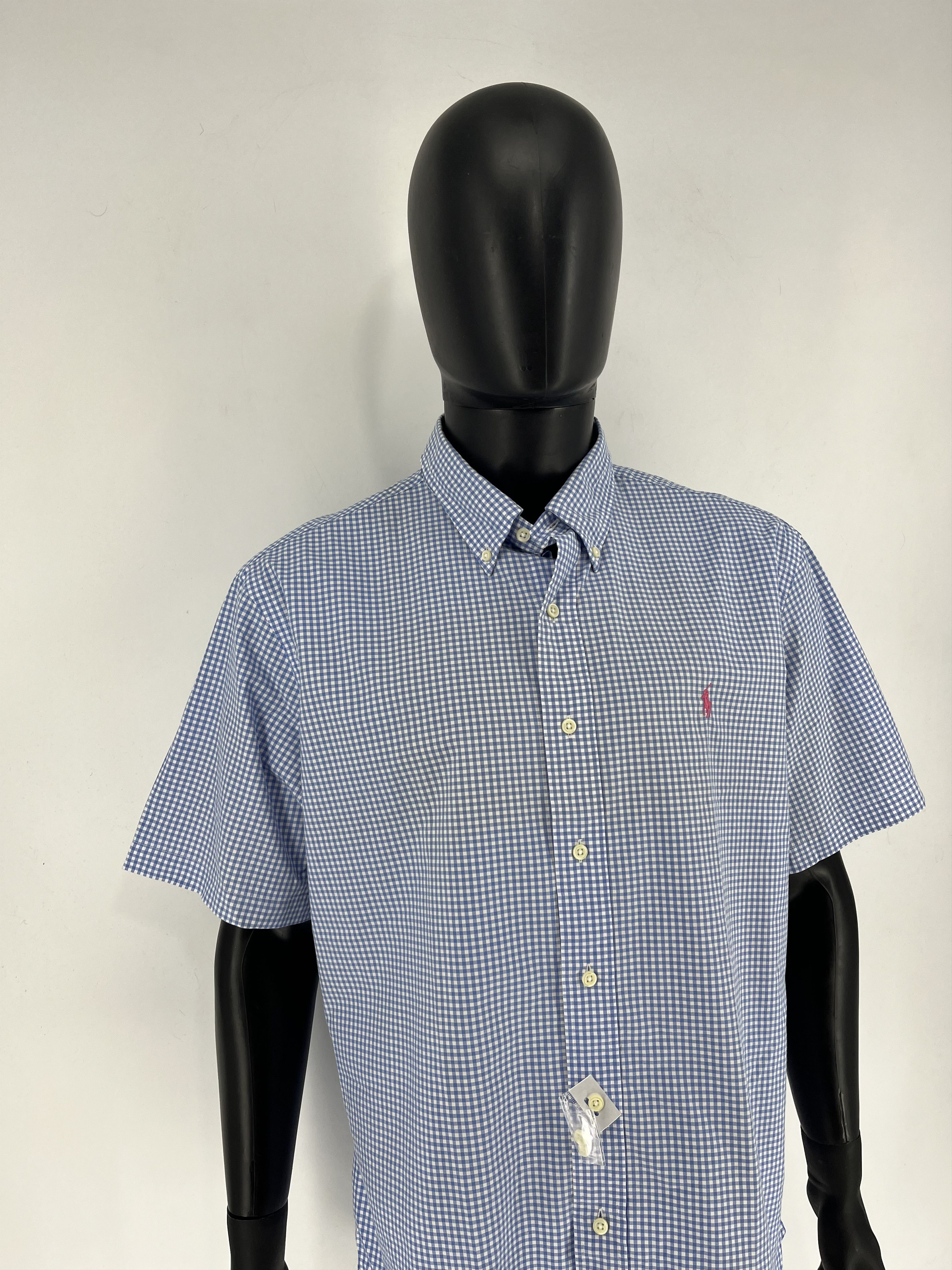 Polo Ralph Lauren × Ralph Lauren × Vintage NEW! y2k Polo Ralph Lauren Plaid Blake Cotton Flannel Size US XL / EU 56 / 4 - 3 Thumbnail
