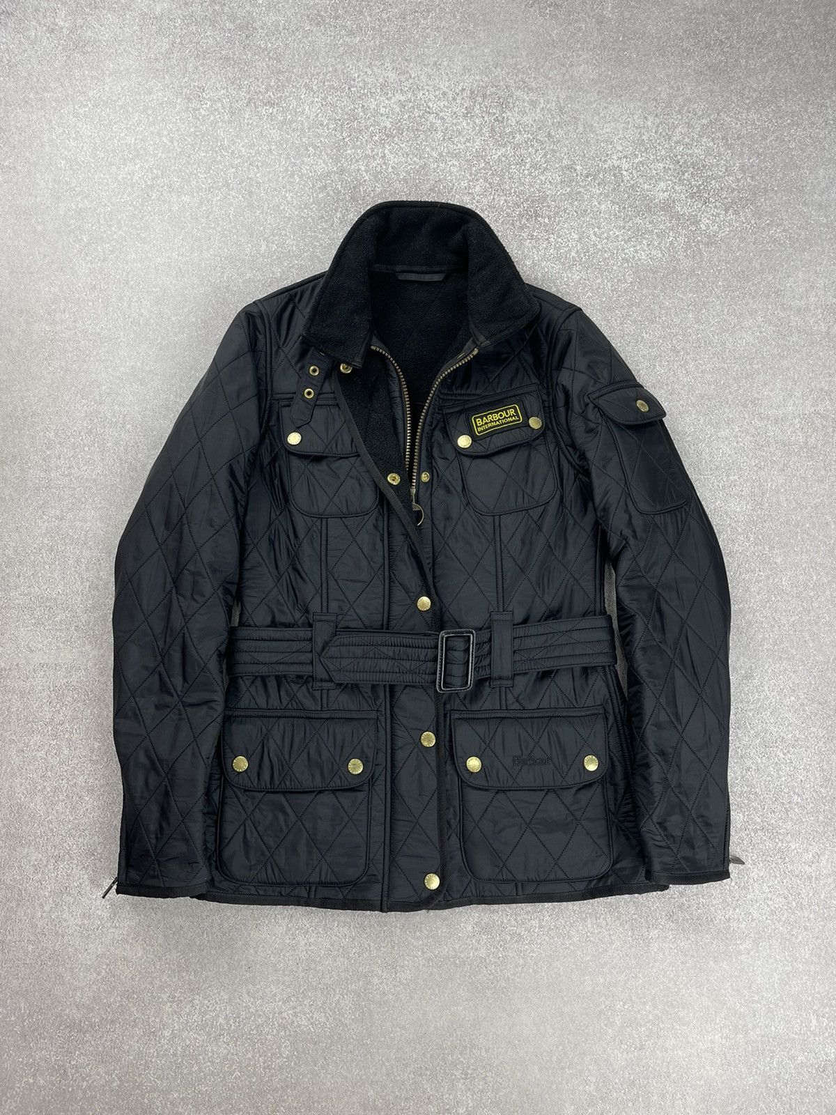Barbour Barbour International Black Polar Quilted Jacket Size 6 Size XS / US 0-2 / IT 36-38 - 1 Thumbnail