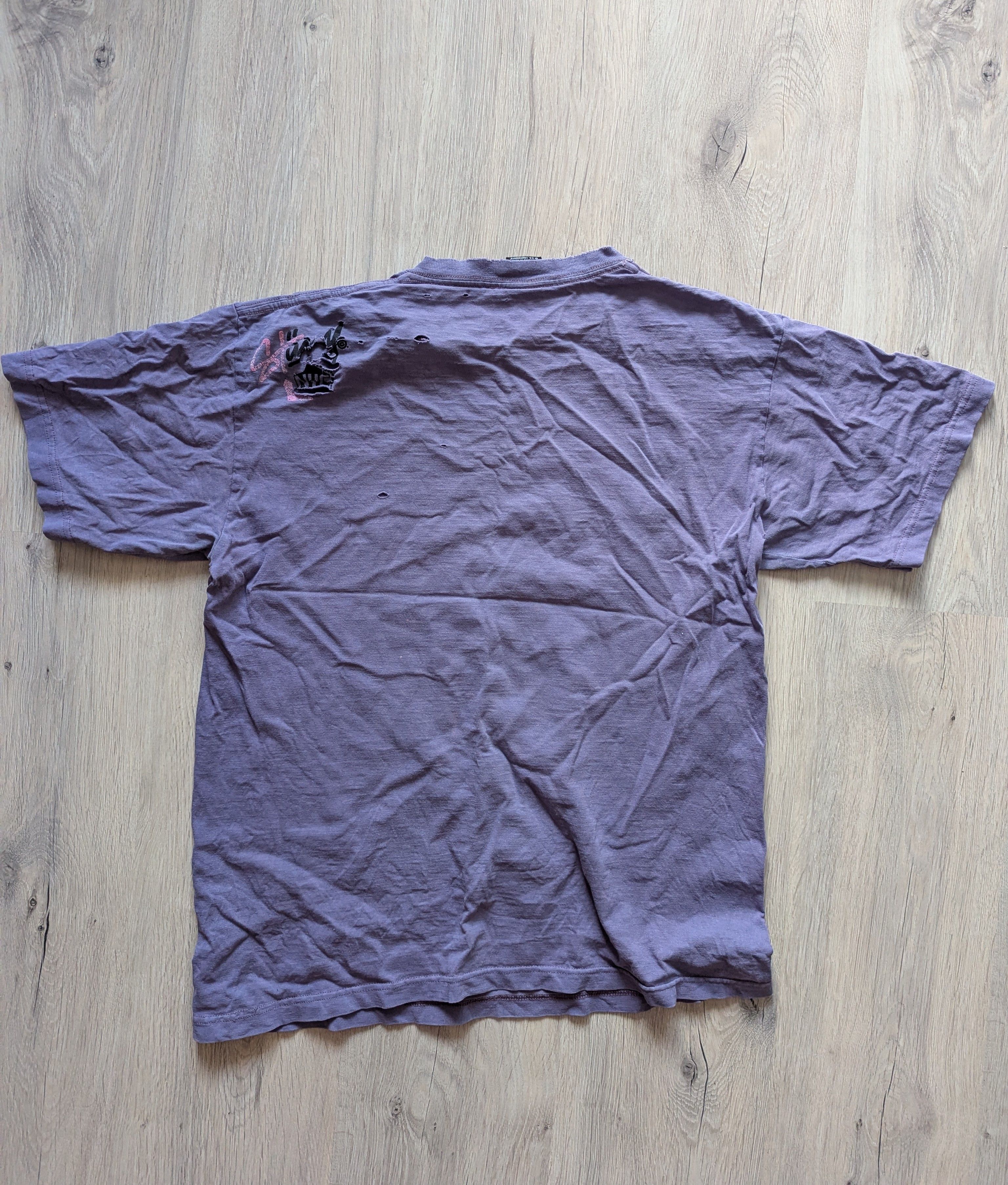 Stussy Stussy Vintage Purple Holes NYC Staple Pigeon New York Size US L / EU 52-54 / 3 - 5 Thumbnail