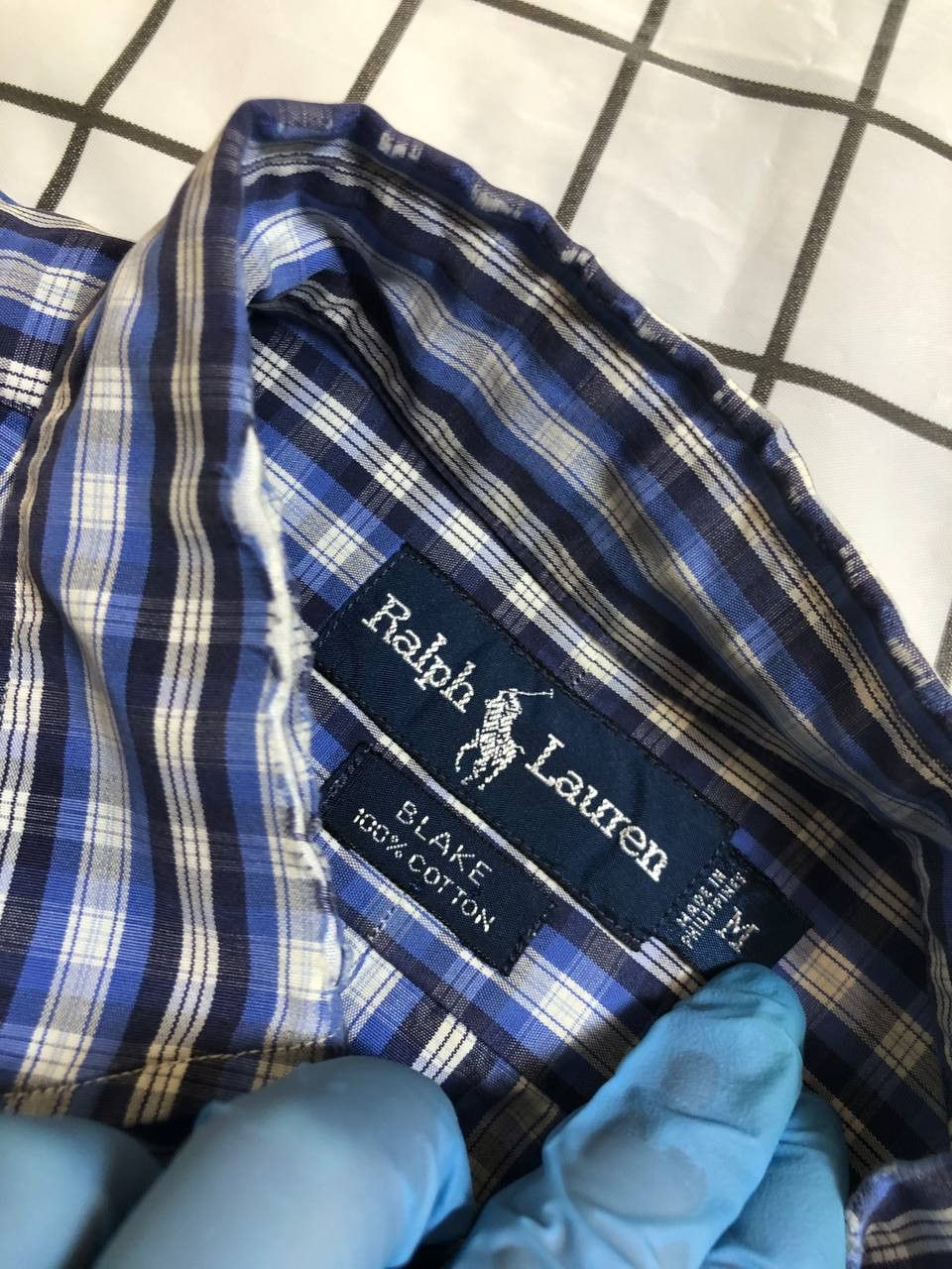 Polo Ralph Lauren Vintage Polo Ralph Lauren Plaid Button Up Shirt M Blake Size US M / EU 48-50 / 2 - 7 Thumbnail
