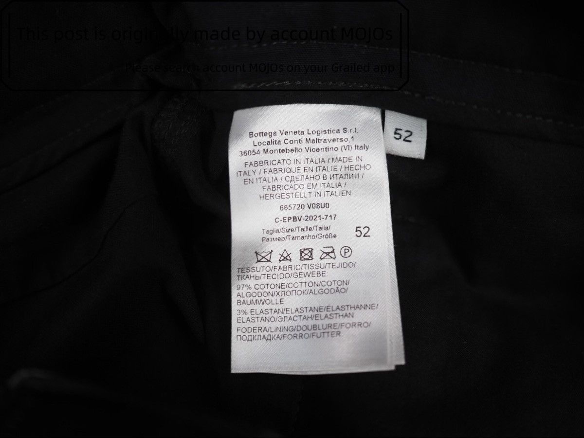 Bottega Veneta Sz 52 Bottega Veneta Canvas Multi Zip Cargo mojos5810 Size US 36 / EU 52 - 7 Thumbnail
