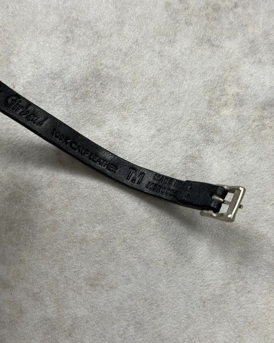 Marithe + Francois Girbaud Marithé + François Girbaud Black Leather Bracelet Size ONE SIZE - 7 Thumbnail