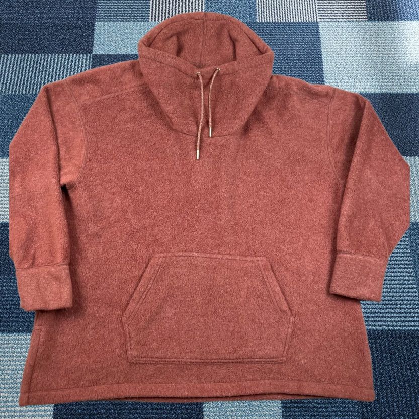 Nike Nike Jacket Womens M Red Therma Fleece Cowl Neck Pullover Long Sleeve Sweatshirt Size M / US 6-8 / IT 42-44 - 1 Thumbnail