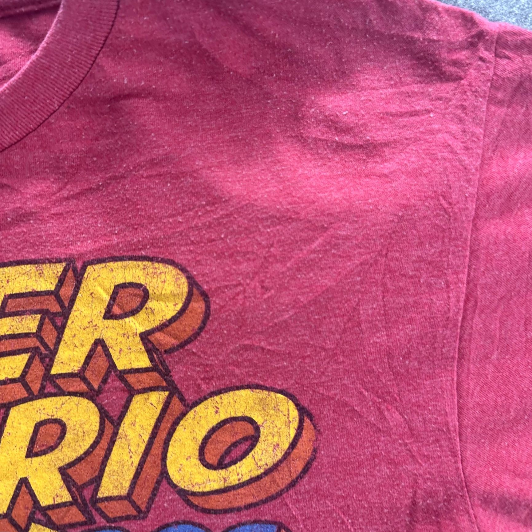 Nintendo VINTAGE Super Mario Bros Shirt Mens Medium Red Since 85 Nintendo Video Game Tee Graphic Size US M / EU 48-50 / 2 - 7 Thumbnail