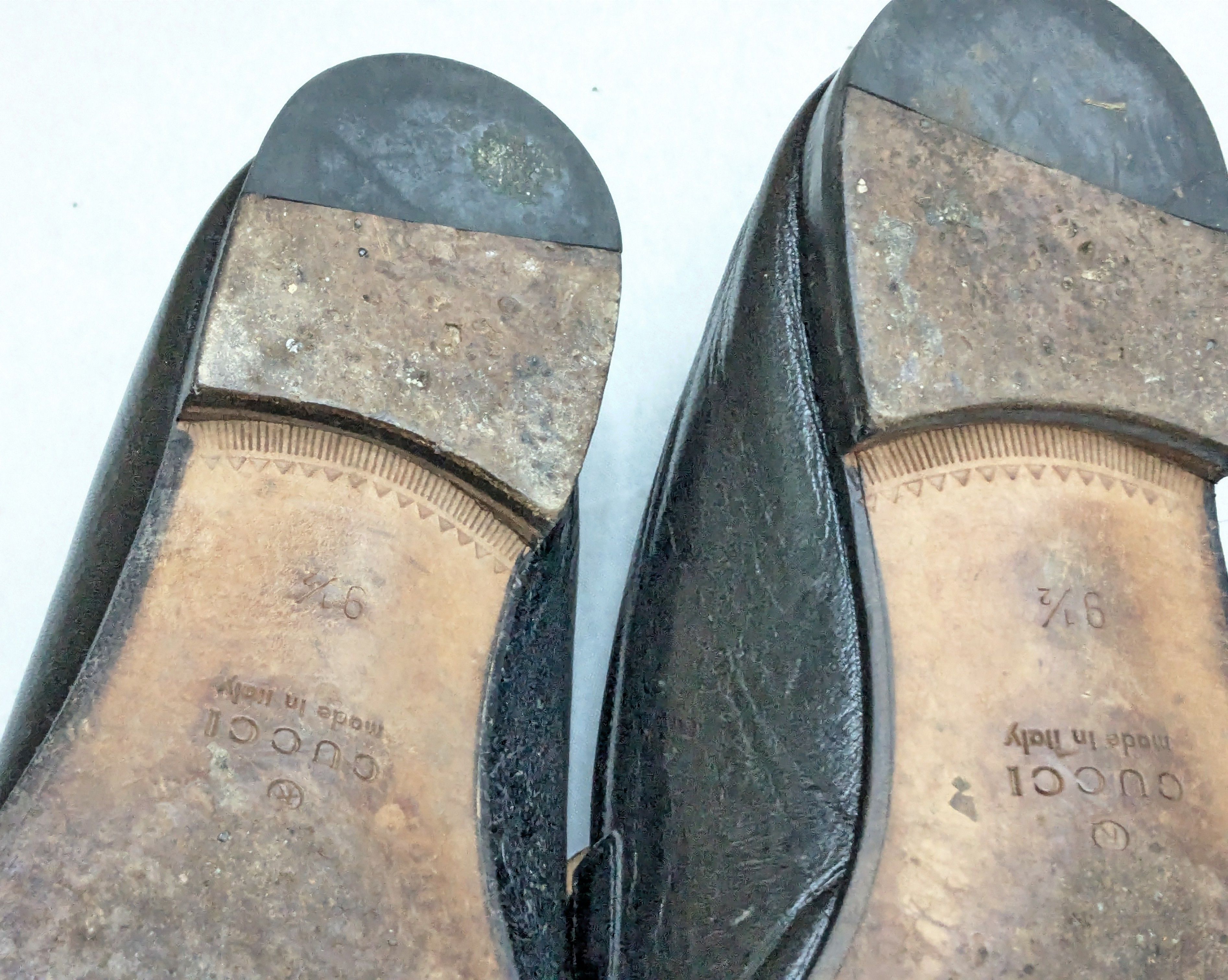 Gucci Gucci Loafers Black 10 Web GG Logo Size US 10 / EU 43 - 15 Thumbnail