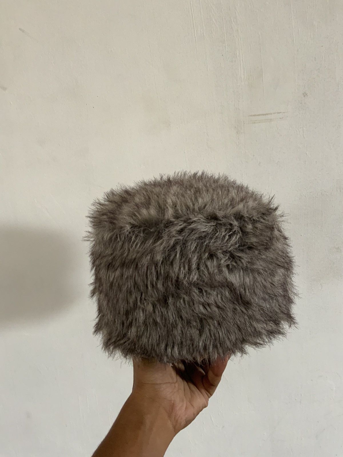 Japanese Brand Mohair Faux Fur Winter Session Bucket Hat Cap Size ONE SIZE - 2 Thumbnail