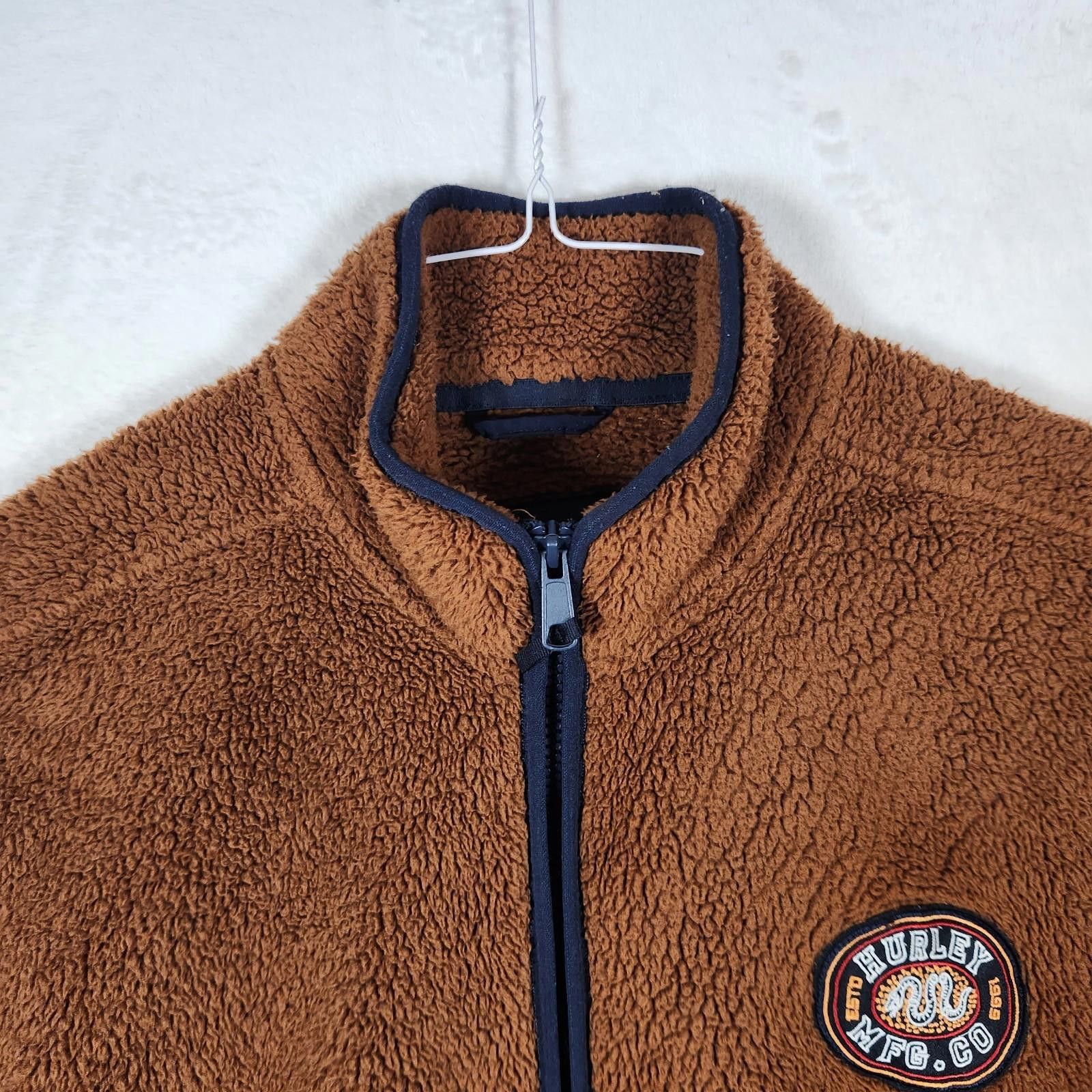 Hurley Hurley Fleece Half Zip Pullover Brown Mens Size Small Size US S / EU 44-46 / 1 - 5 Thumbnail