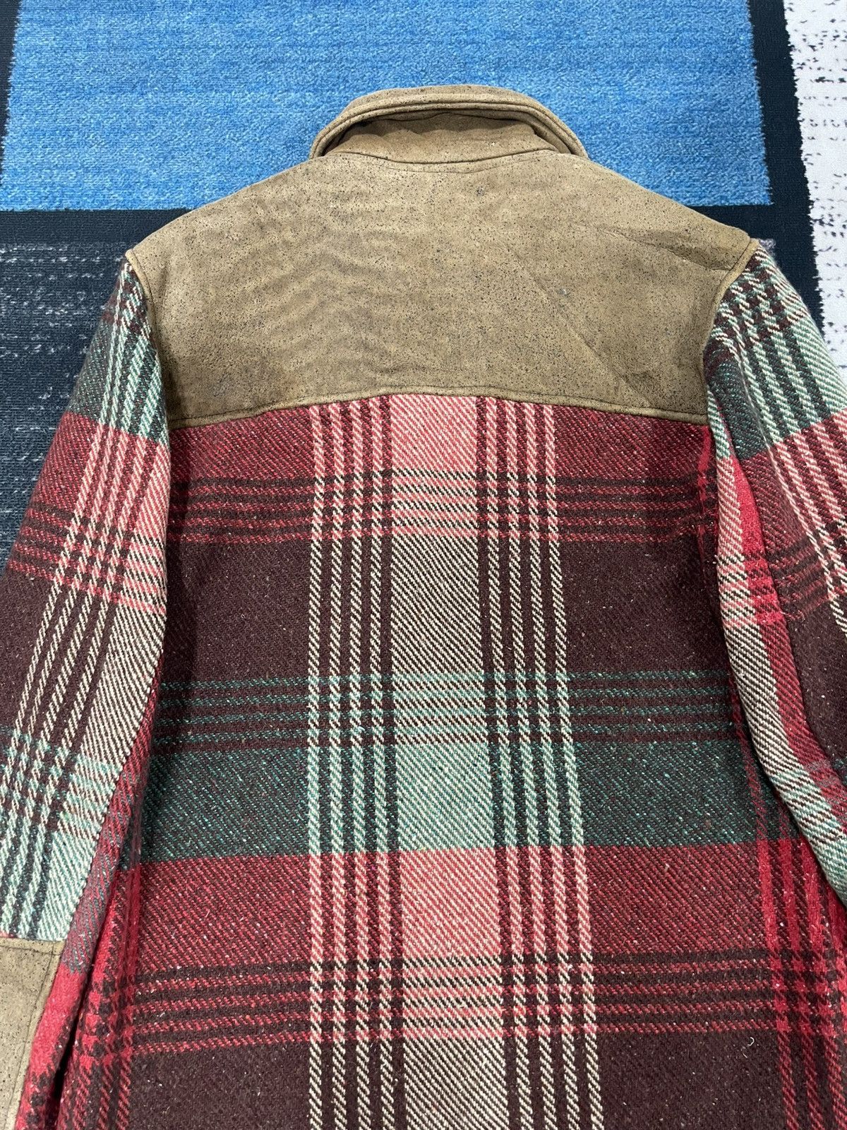 Beams Plus × Vintage Vintage Beams Y.Akamine Plaid Wool Jacket Size US L / EU 52-54 / 3 - 14 Thumbnail