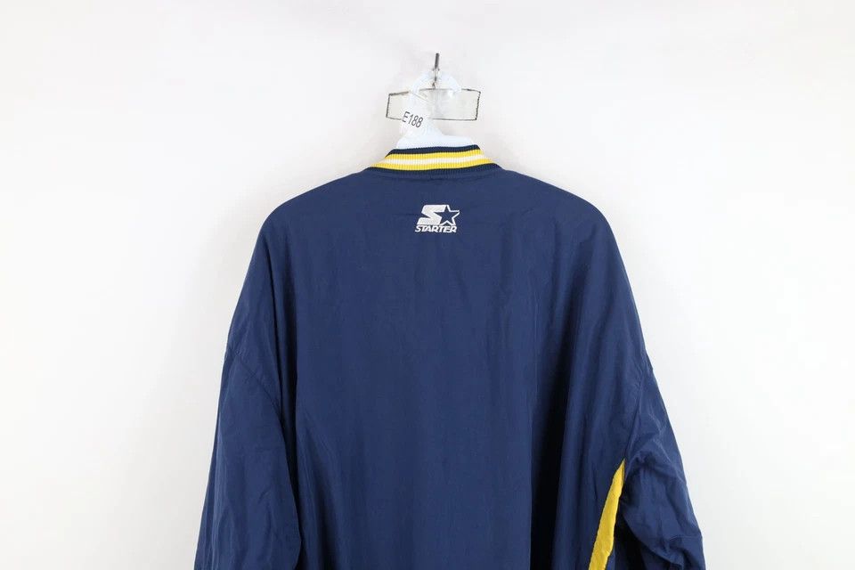 Starter Vintage 90s Starter Reversible University of Michigan Jacket Size US L / EU 52-54 / 3 - 11 Thumbnail