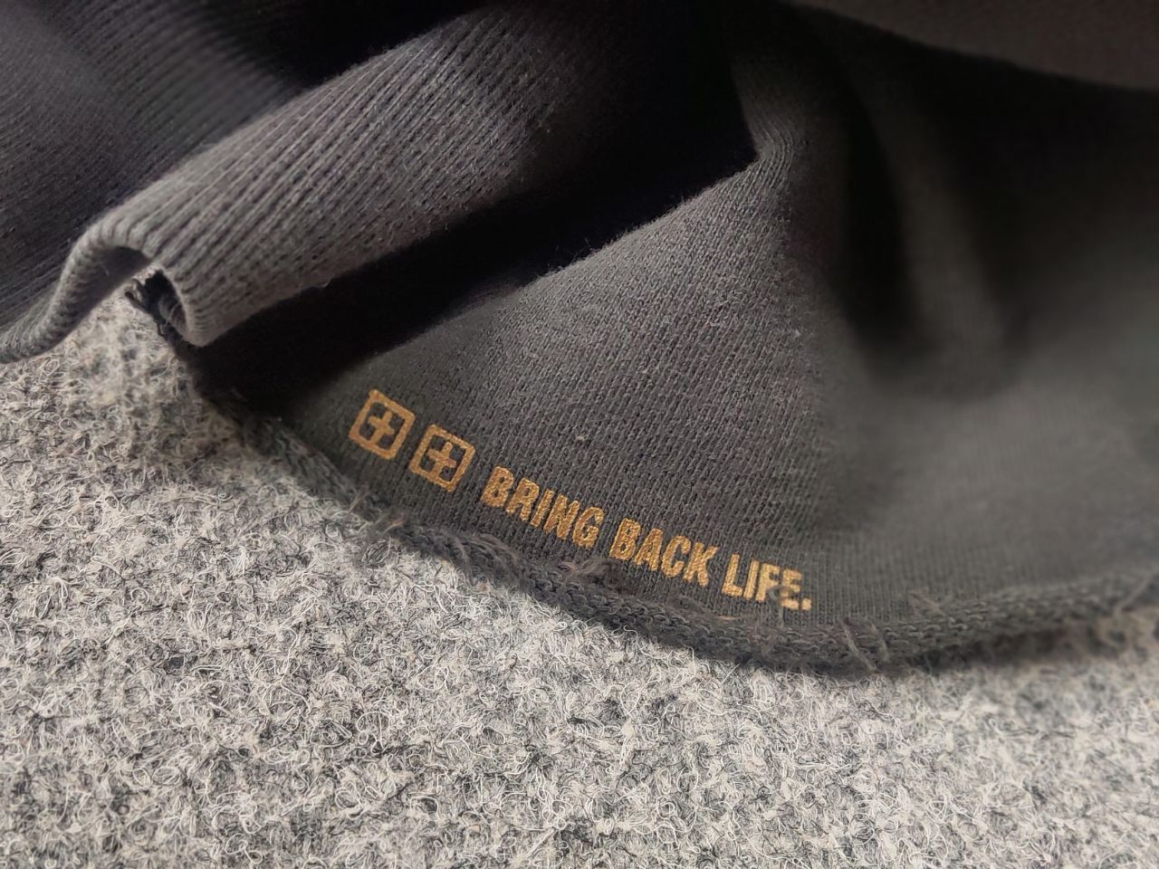 Ksubi Ksubi Japan Brink Black LIfe Gray Pocket Oversized Hoodie Size US M / EU 48-50 / 2 - 19 Thumbnail