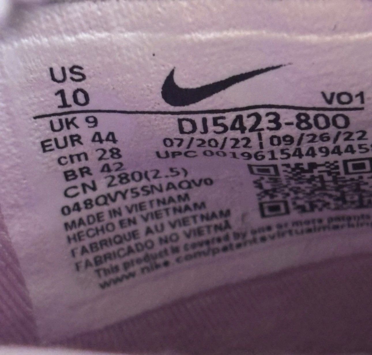 Nike Nike LeBron 20 'Chosen 1' sz 10 Size US 10 / EU 43 - 7 Thumbnail
