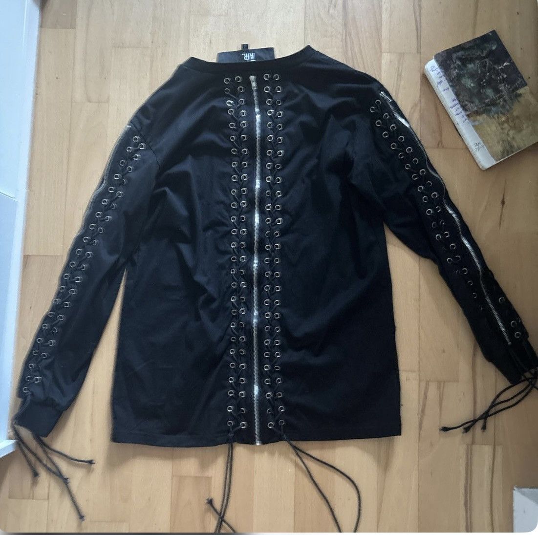 Hood By Air HBA FW15 lace-up long sleeve top Size US S / EU 44-46 / 1 - 3 Thumbnail