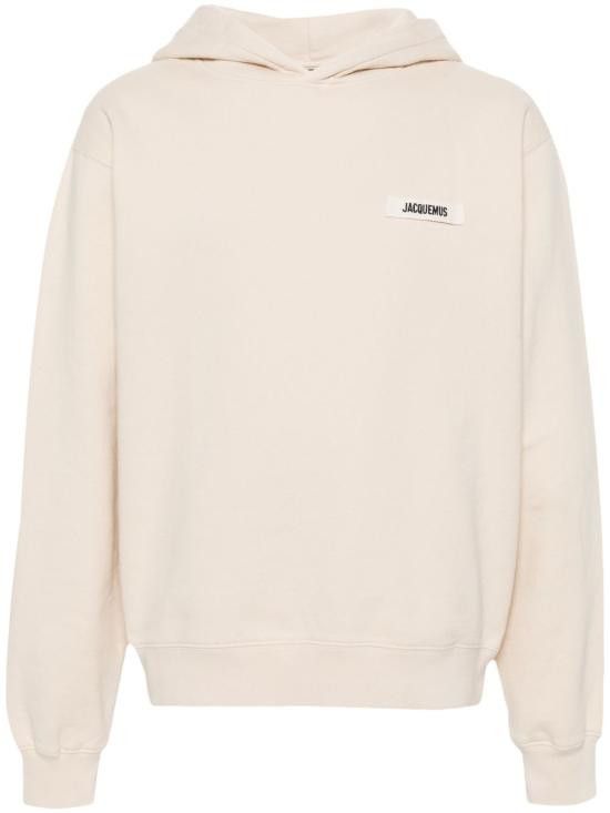 Jacquemus JACQUEMUS Men Hoodies 24E245JS247 2036150 Beige Size US S / EU 44-46 / 1 - 1 Thumbnail