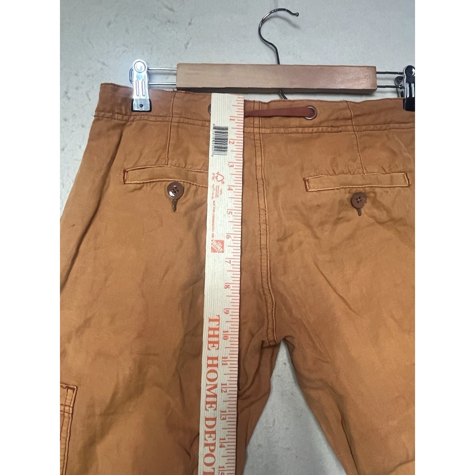 Anthropologie Anthropologie Hei Hei Orange Joggers Pants Women Size 4 Cotton Blend Cargo Comfort Pockets Straight Size 27" / US 4 / IT 40 - 4 Thumbnail