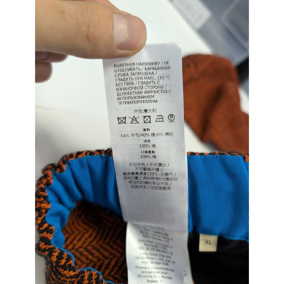 Gucci o1rshd1 Sweatpants & Joggers in Black/Orange Size US 36 / EU 52 - 20 Thumbnail