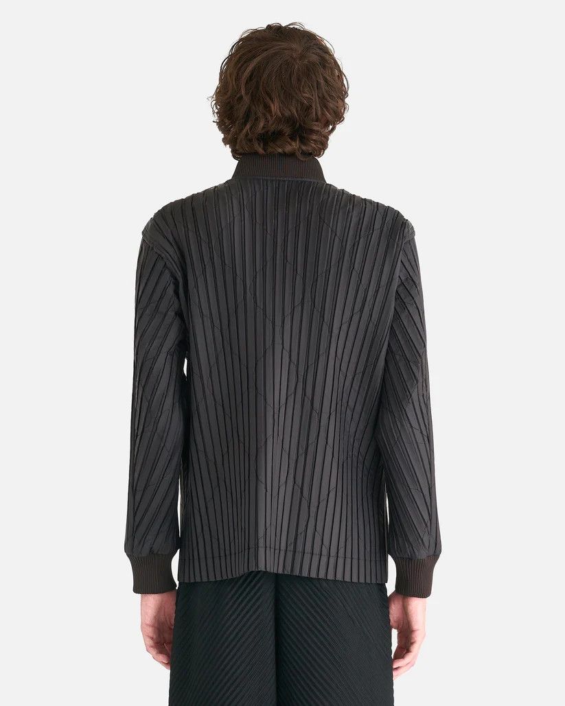 Homme Plisse Issey Miyake o1s1v1r1oon0925 Padded Pleats Blouson in Brown Size US M / EU 48-50 / 2 - 3 Thumbnail