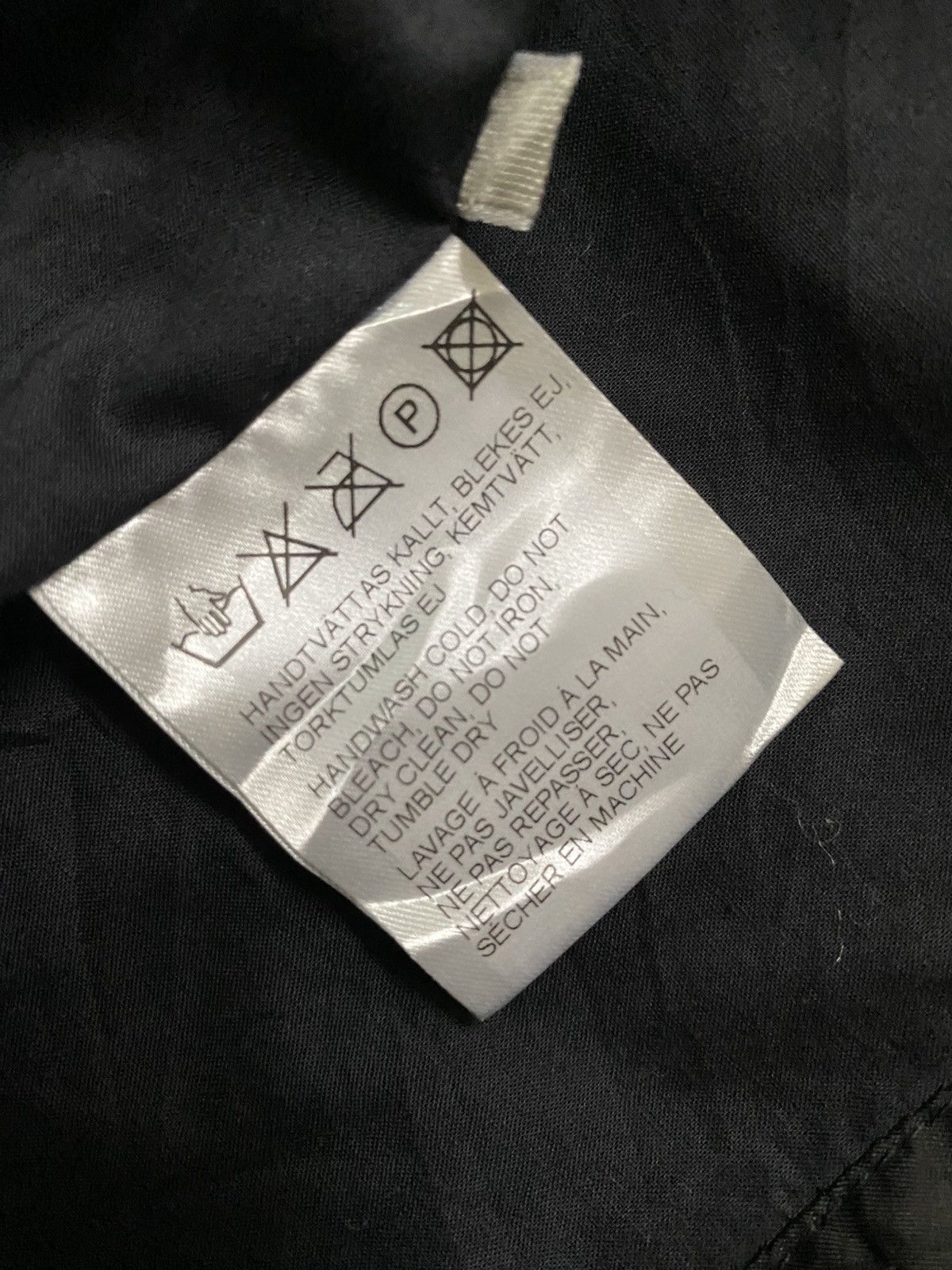 Acne Studios ACNE Studios Zip Design Blouson Jacket Black DARK SS11 Size US S / EU 44-46 / 1 - 6 Thumbnail