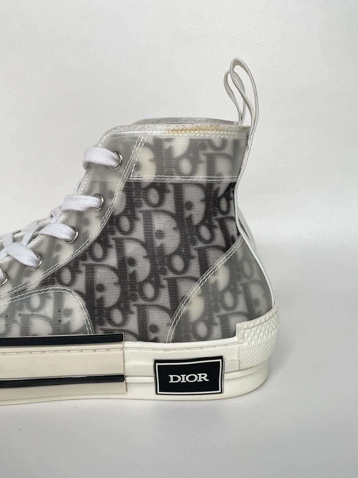 Dior Oblique Logo Print B23 Sneakers Size US 9 / IT 39 - 3 Thumbnail