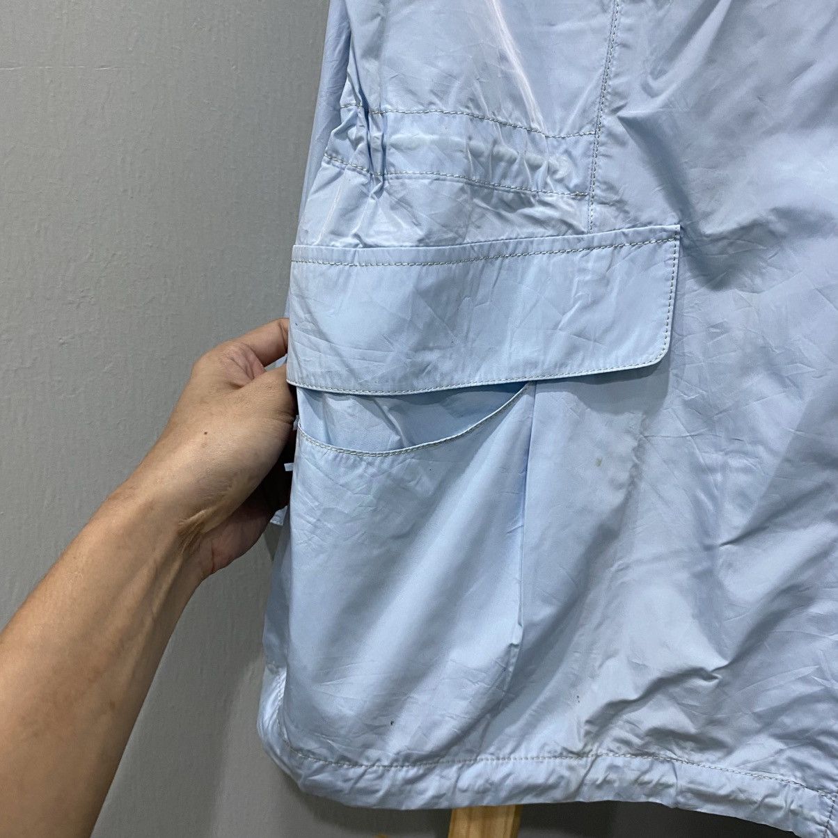 Burberry Prorsum Vintage Burberrys Light Blue Windbreaker Made In UK Size US L / EU 52-54 / 3 - 7 Thumbnail