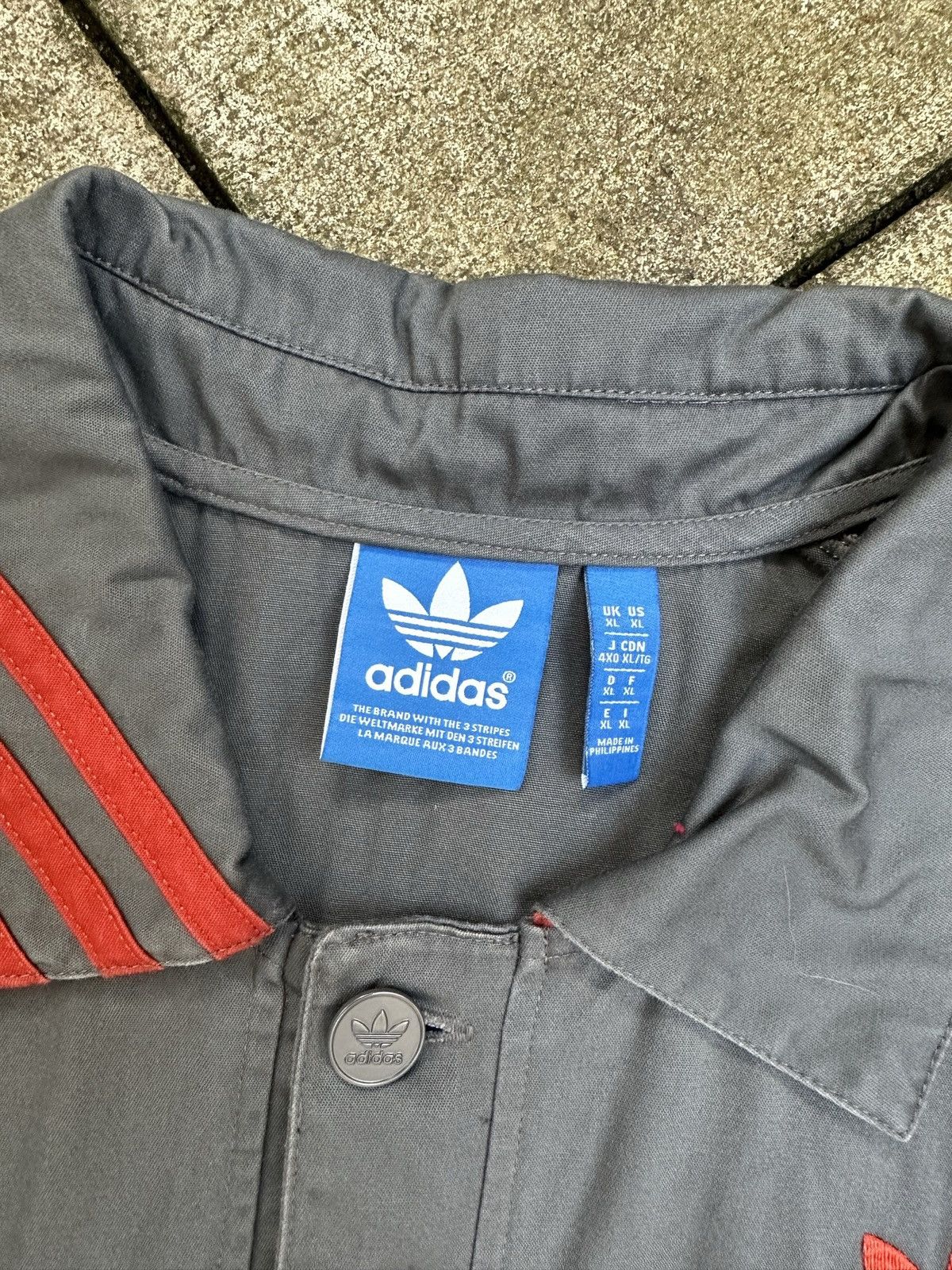 Adidas Adidas Canvas Vest Size US XL / EU 56 / 4 - 5 Thumbnail