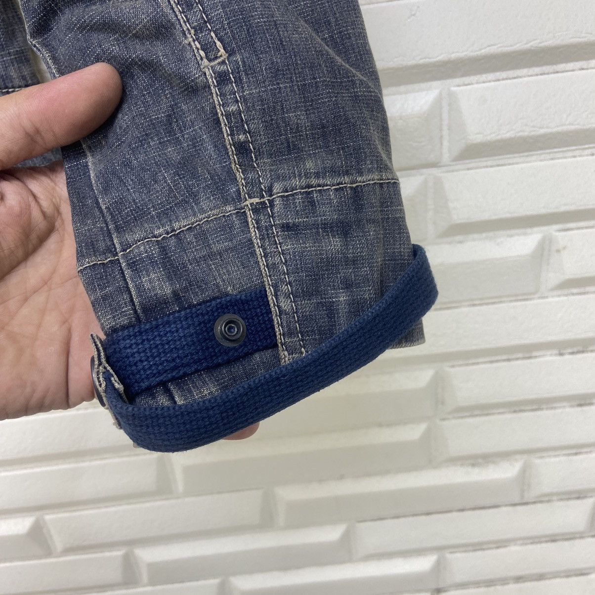 Marithe + Francois Girbaud 🔥Avant Garde Marithe Francois Girbaud Denim Jacket Size US S / EU 44-46 / 1 - 15 Thumbnail