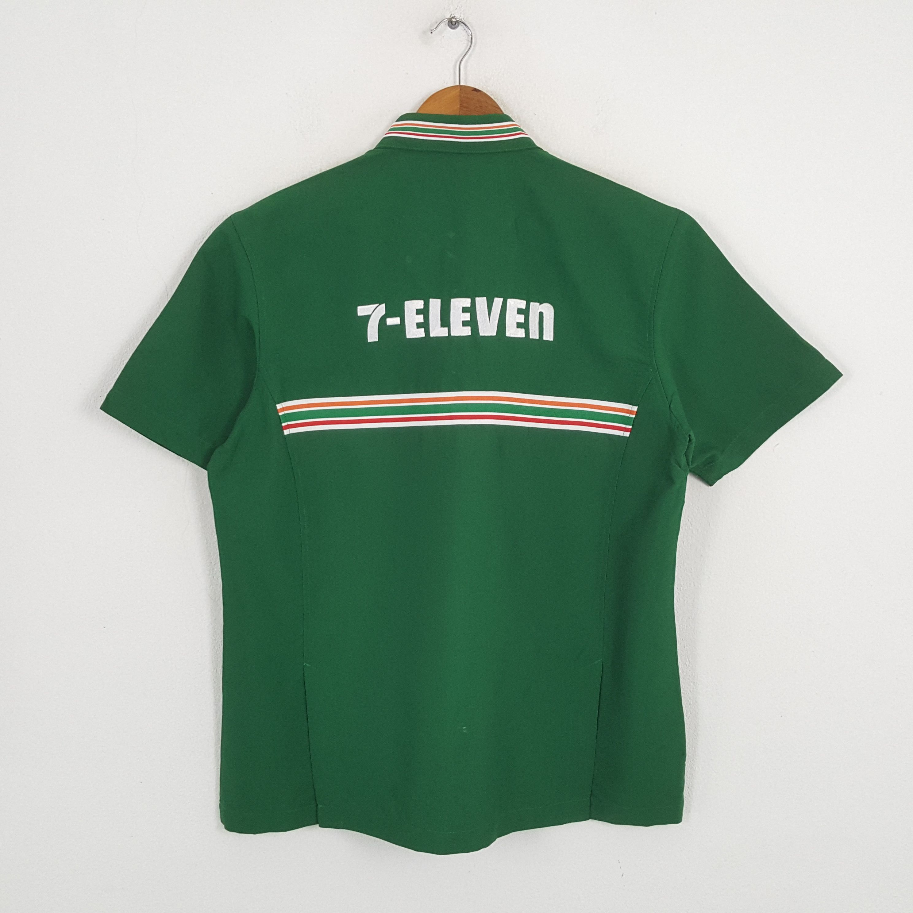 Japanese Brand × Vintage Vintage 7-ELEVEn Japanese Workers Uniform Shirt Jacket Size US L / EU 52-54 / 3 - 1 Thumbnail