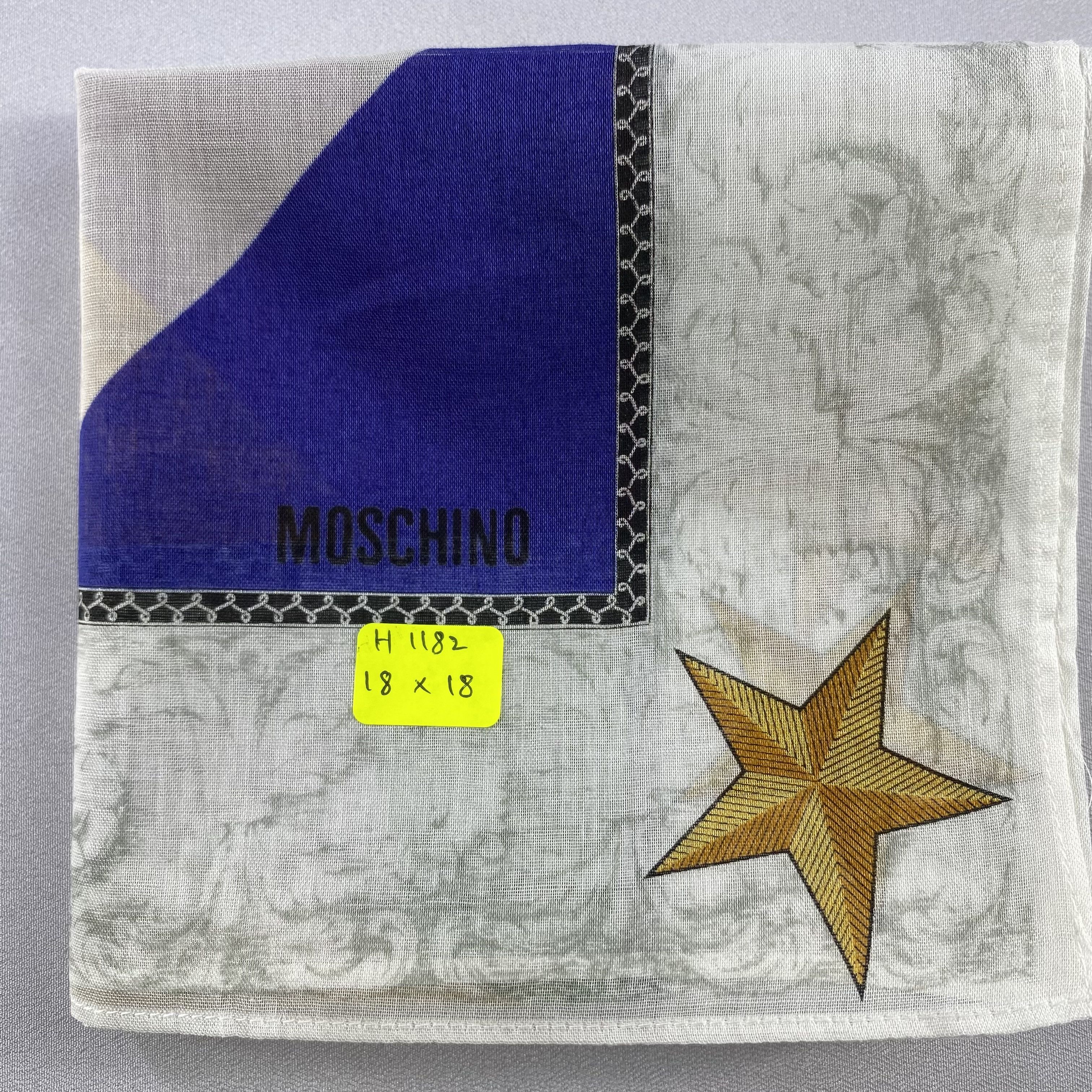 Moschino × Vintage Moschino Bandana/ Handkerchief / Neckerchief Size ONE SIZE - 5 Thumbnail